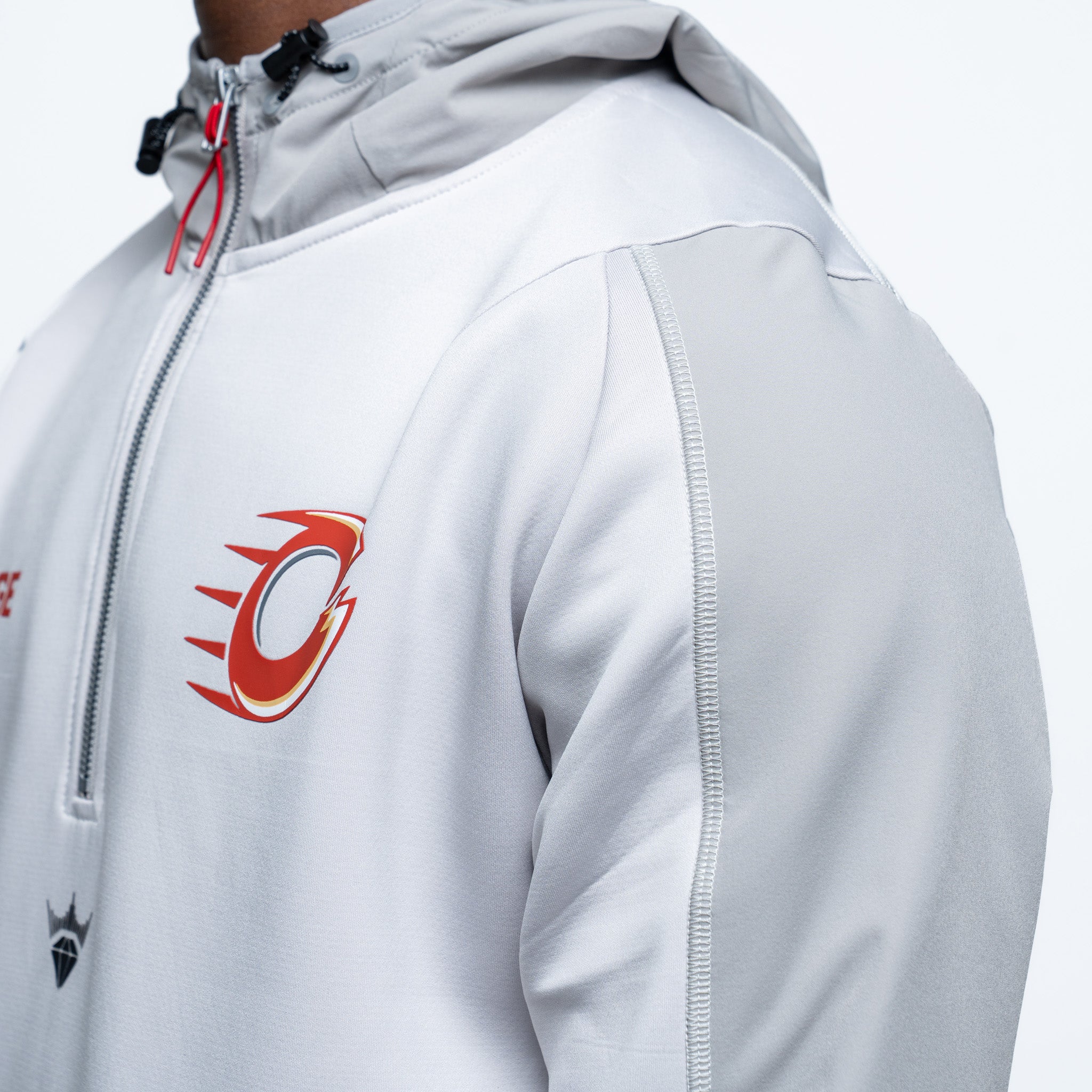 Adult Ottawa Charge Royalty Podium Hybrid Quarter Zip Jacket 2.0 - Jacket in XS