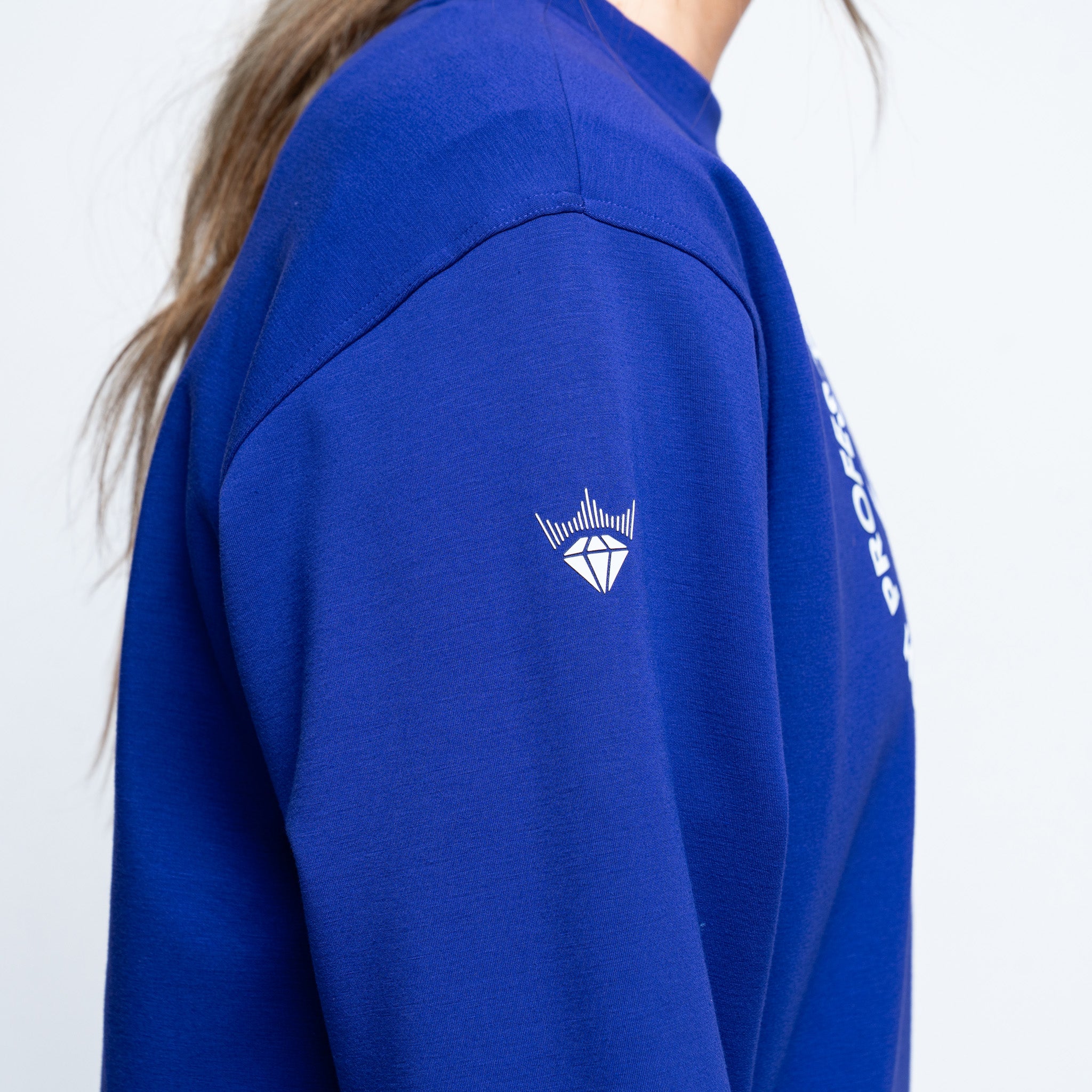 Adult PWHL Royalty Aura Circle Logo Performance Crew - Crewneck in S