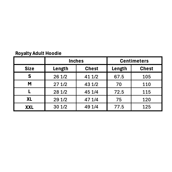 PWHL Adult Royalty Inau6ural 6 Cloud Hoodie - Hoodie in Gray