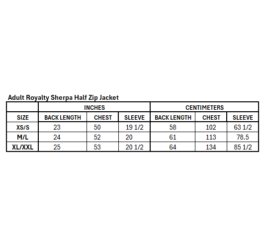 Montreal Victoire Adult Royalty Sherpa Half Zip Jacket - Jacket in Maroon