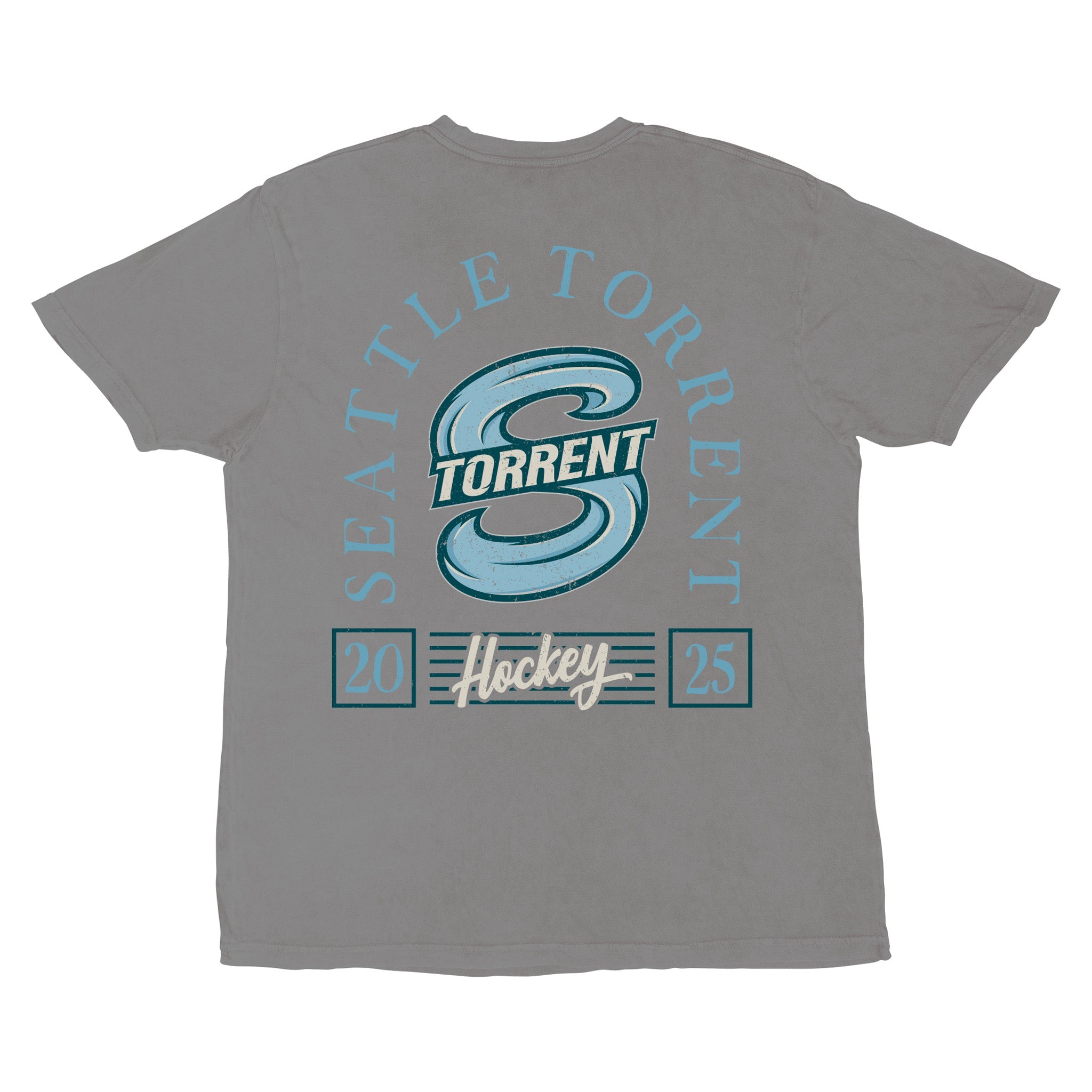Adult Seattle Torrent Stadium Essentials Laylow Vintage T-Shirt - T-Shirt in Grey