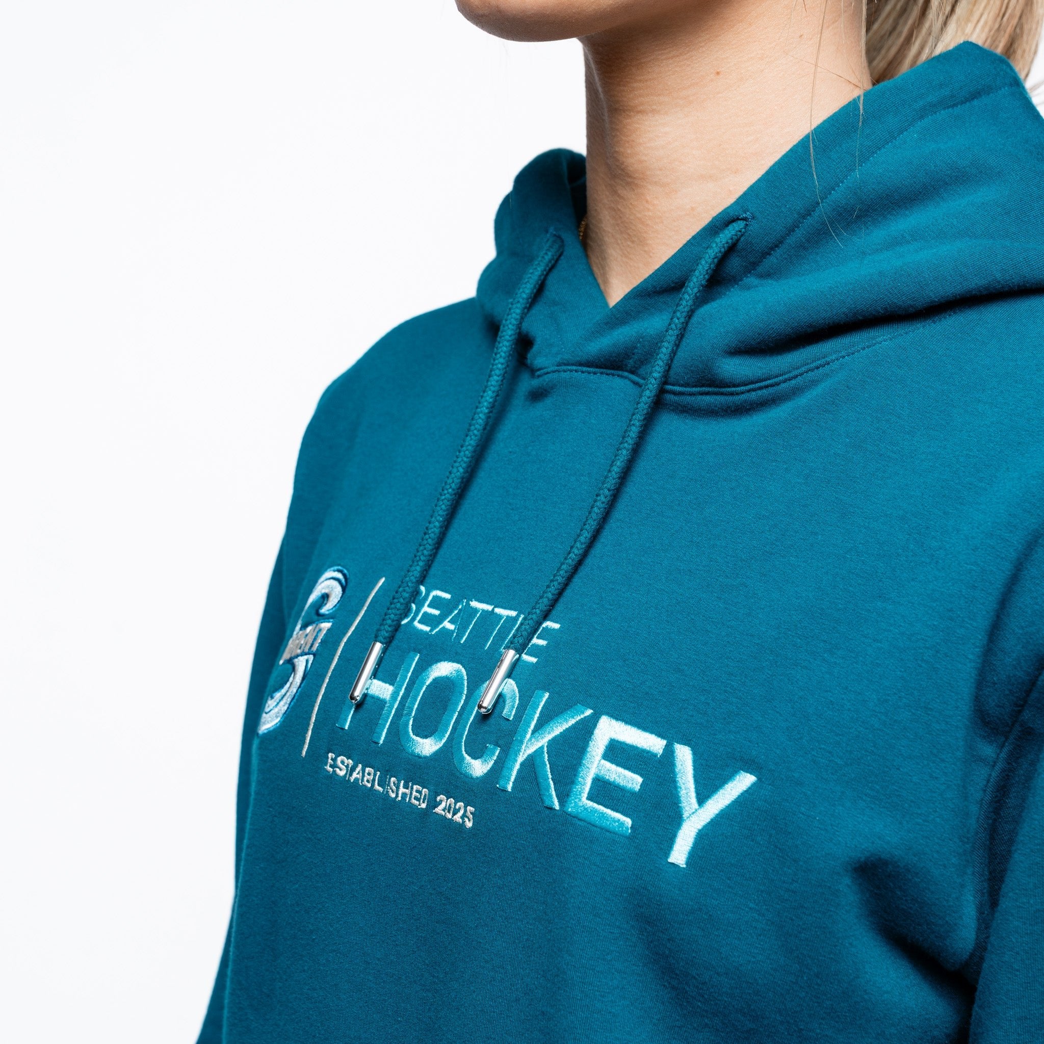 Adult Seattle Torrent Royalty Citymark Cloud Hoodie - Hoodie in Green