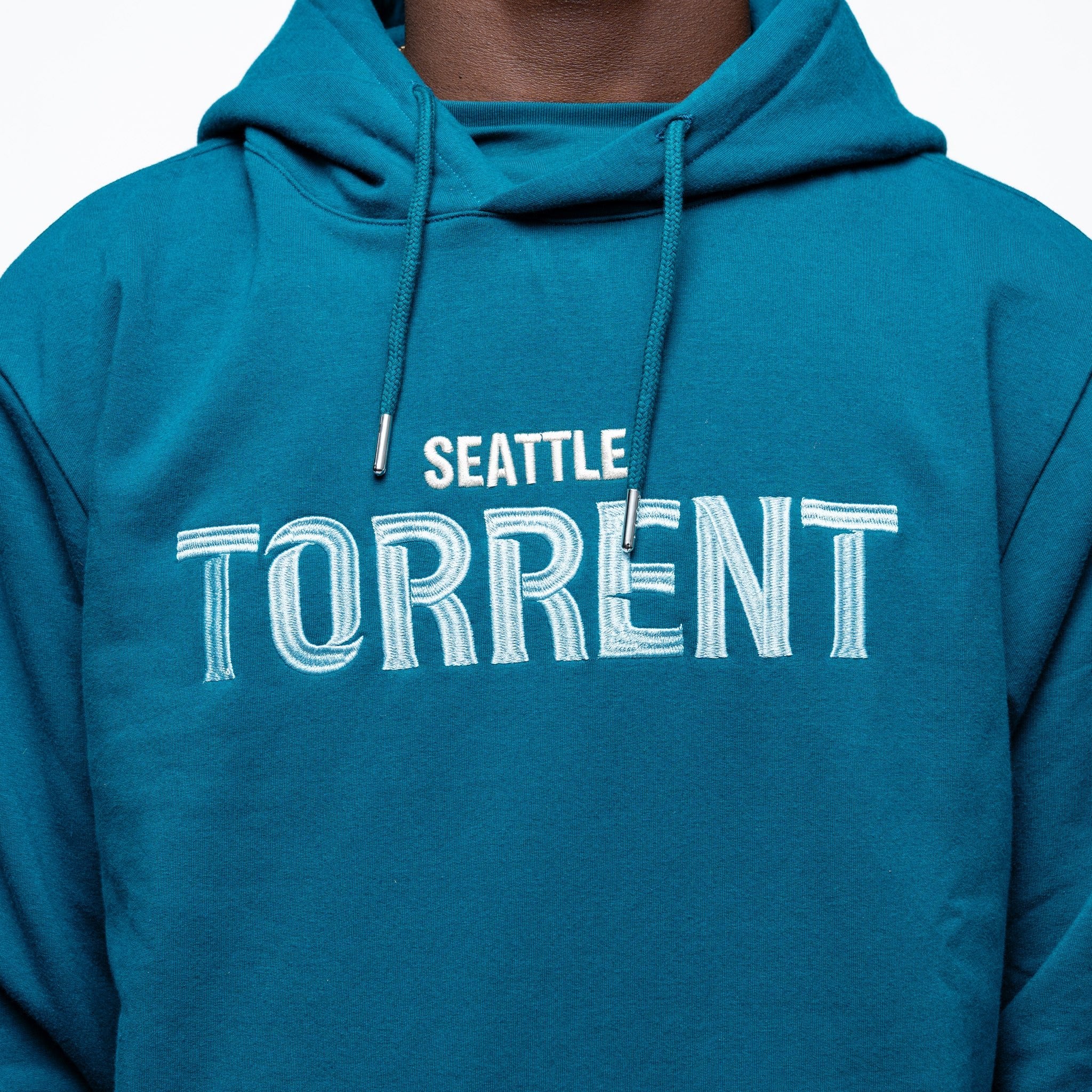Adult Seattle Torrent Royalty Heritage Cloud Hoodie - Hoodie in Green