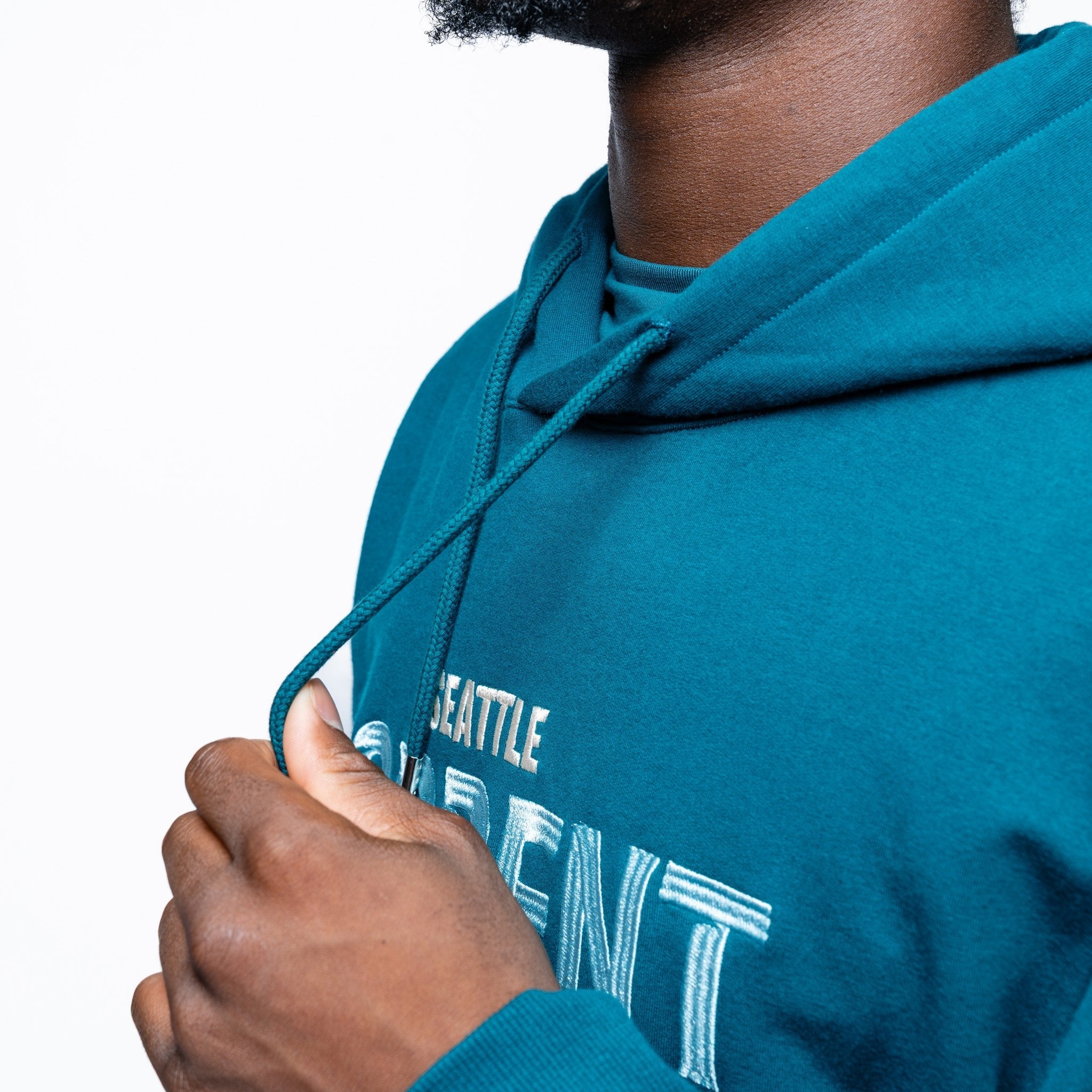 Adult Seattle Torrent Royalty Heritage Cloud Hoodie - Hoodie in Green