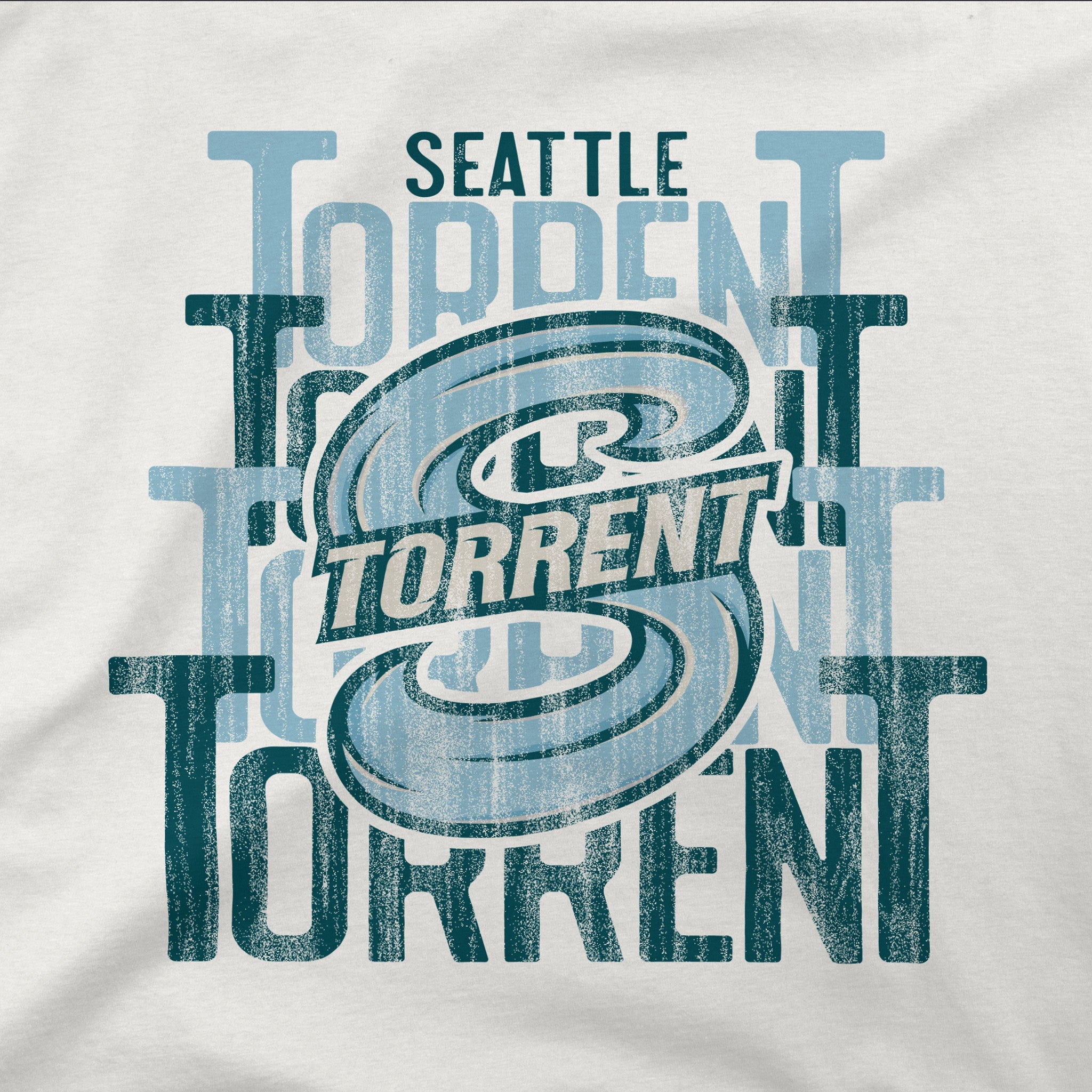 Adult Seattle Torrent Stadium Essentials Dedication Crewneck Sweater - Crewneck in Oatmeal Heather