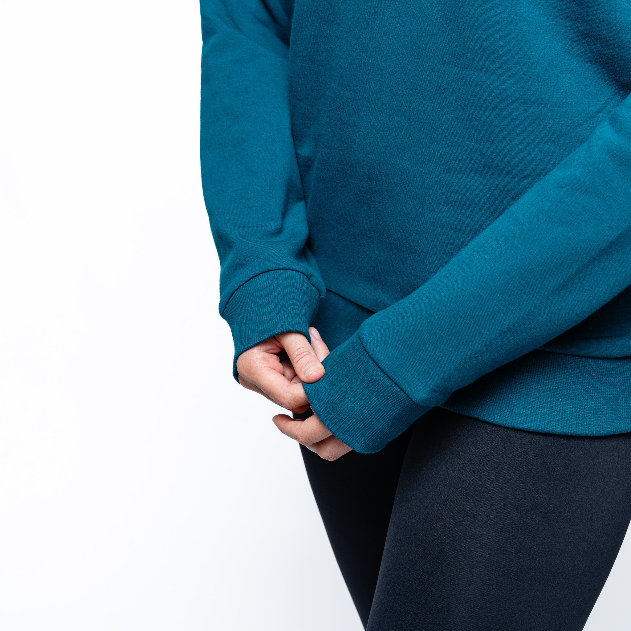 Adult Seattle Torrent Royalty Standard Cloud Crew - Crewneck in Green