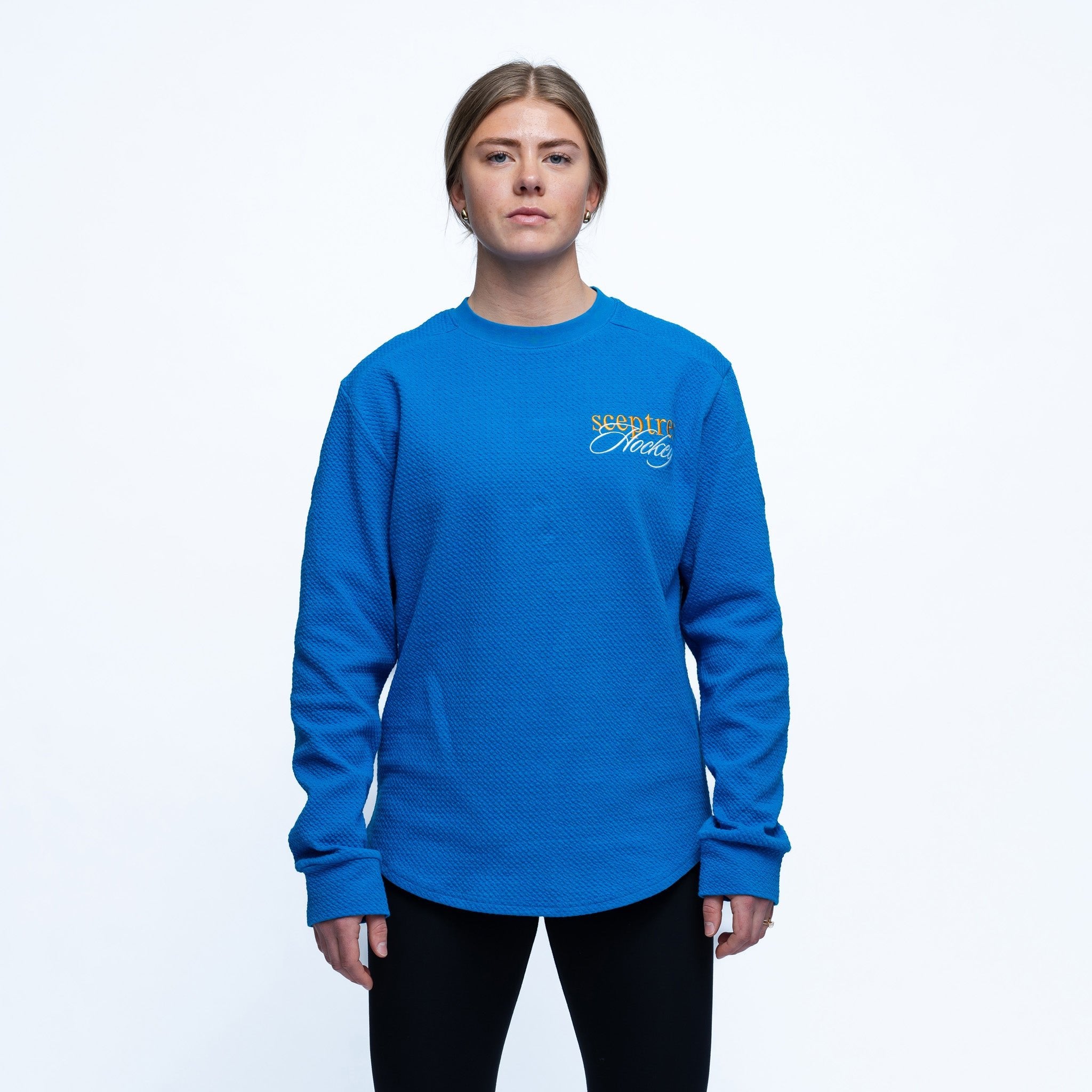 Adult Toronto Sceptres Royalty Waffle Crew - Crewneck in XS