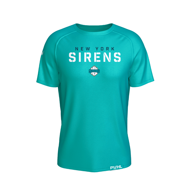 New York Sirens Unisex Royalty Elevated T-Shirt - T-Shirt in Teal
