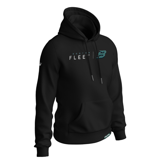 Boston Fleet Unisex Royalty Cloud Hoodie - Hoodie in Black
