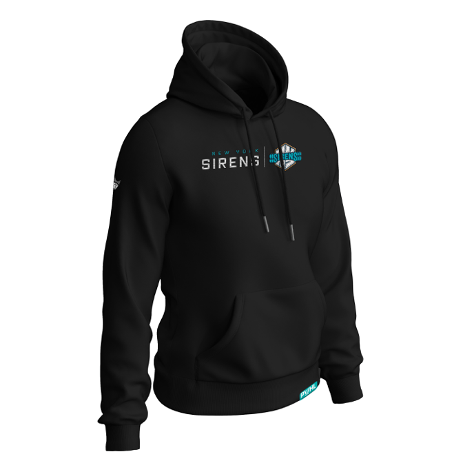 New York Sirens Unisex Royalty Cloud Hoodie - Hoodie in Black