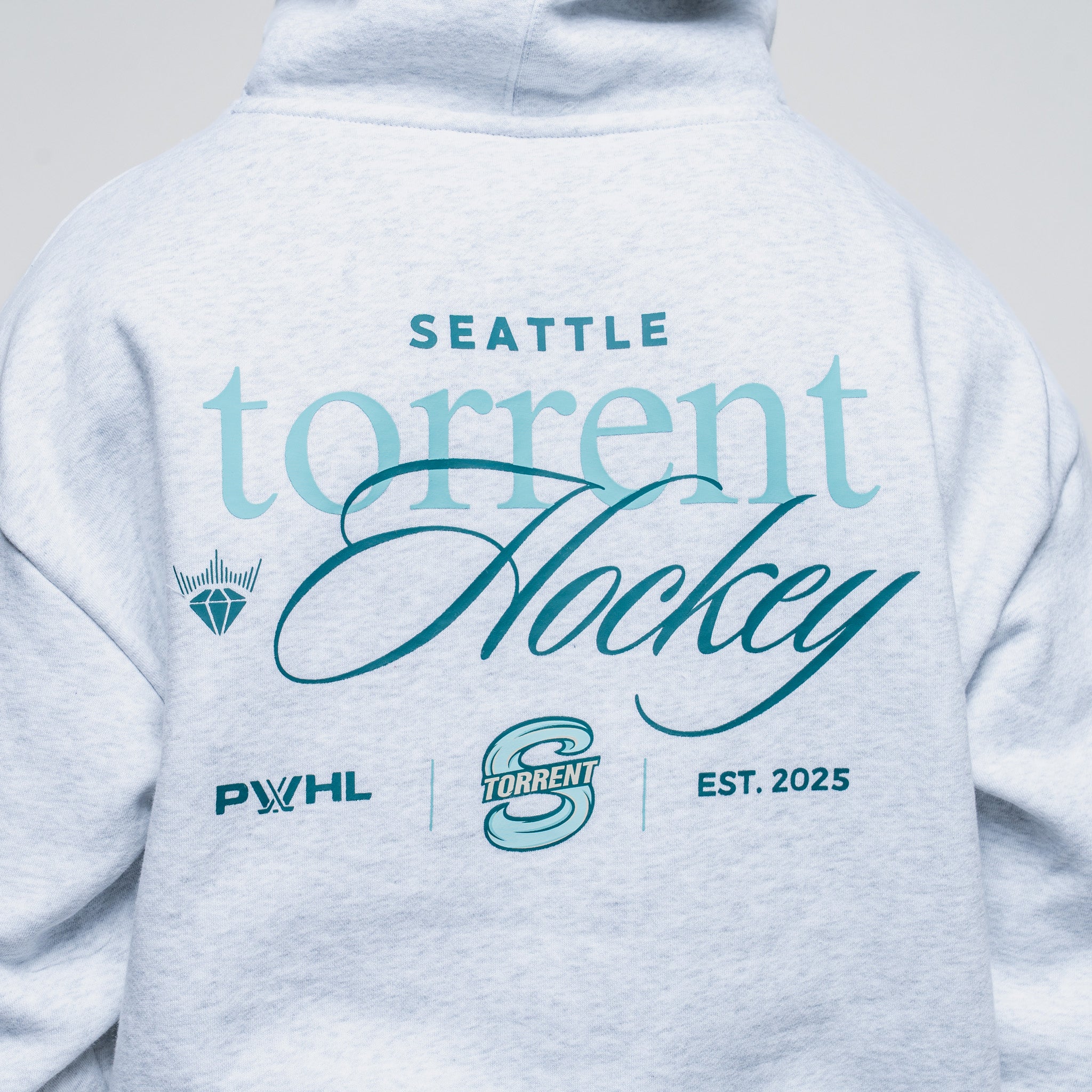Adult Seattle Torrent Royalty Relaxed Hoodie - Hoodie in XS