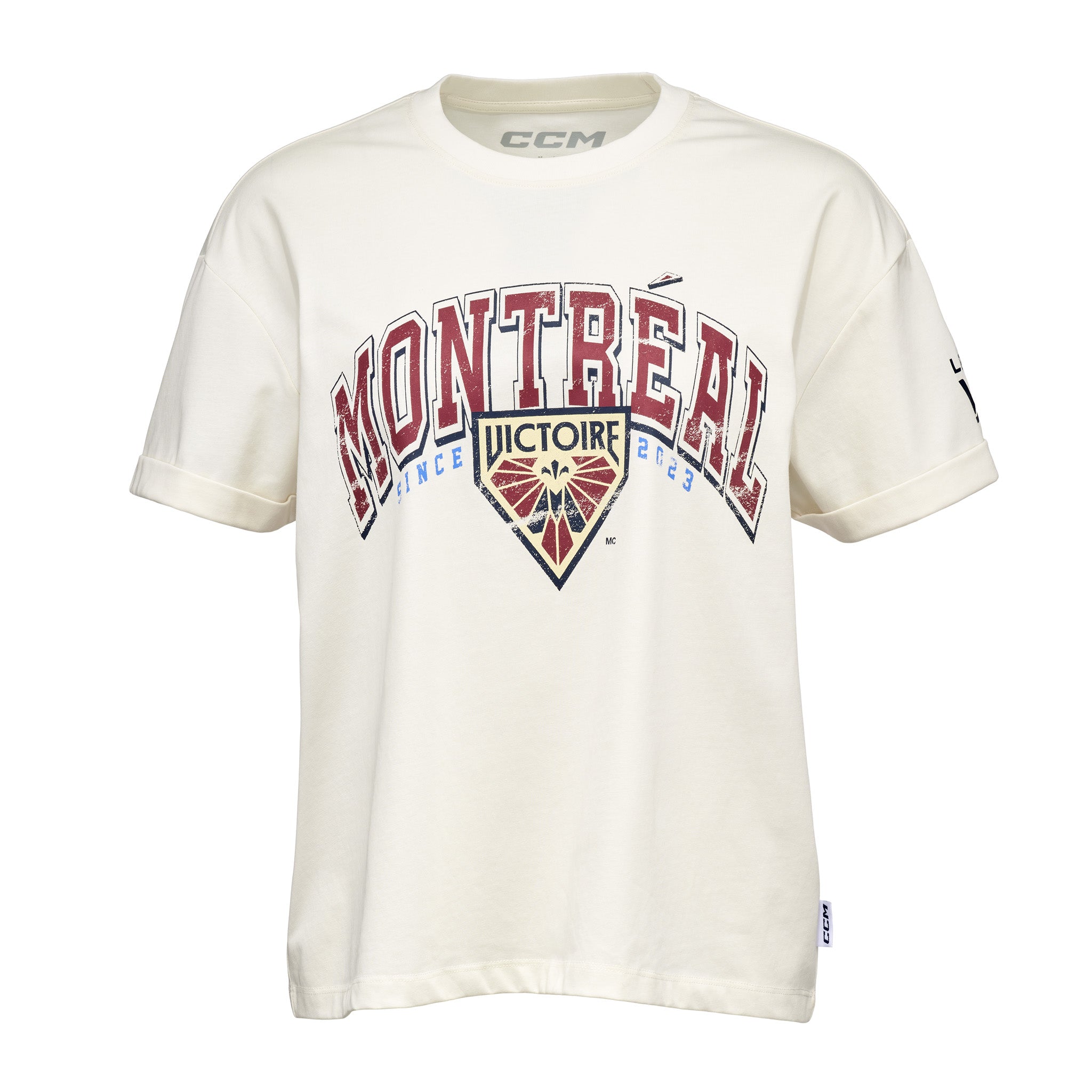 Adult Montreal Victoire CCM Washed City T-Shirt - T-Shirt in S