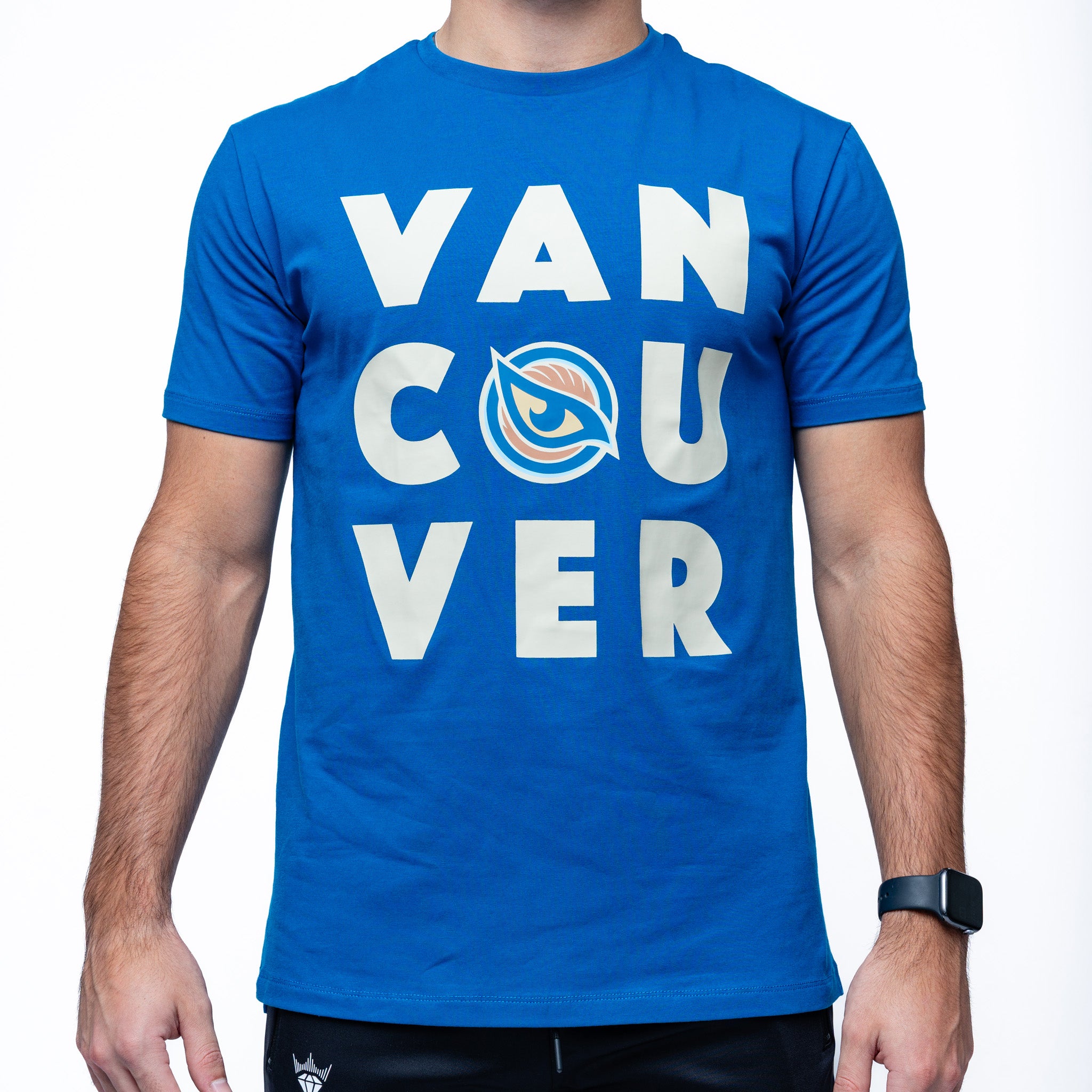 Adult Vancouver Goldeneyes Royalty Local Sideline T-Shirt - T-Shirt in Blue
