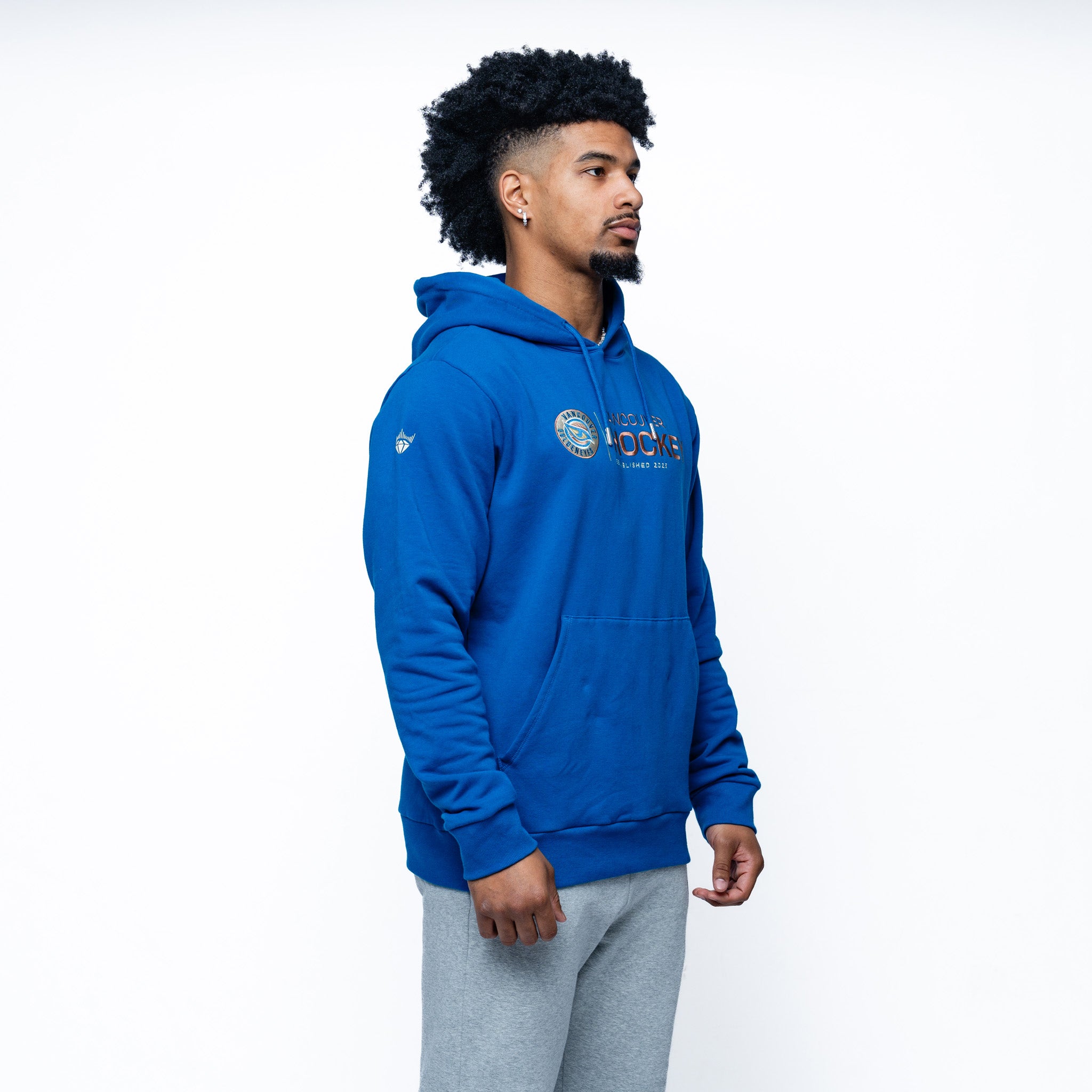 Adult Vancouver Goldeneyes Royalty Citymark Cloud Hoodie - Hoodie in Blue