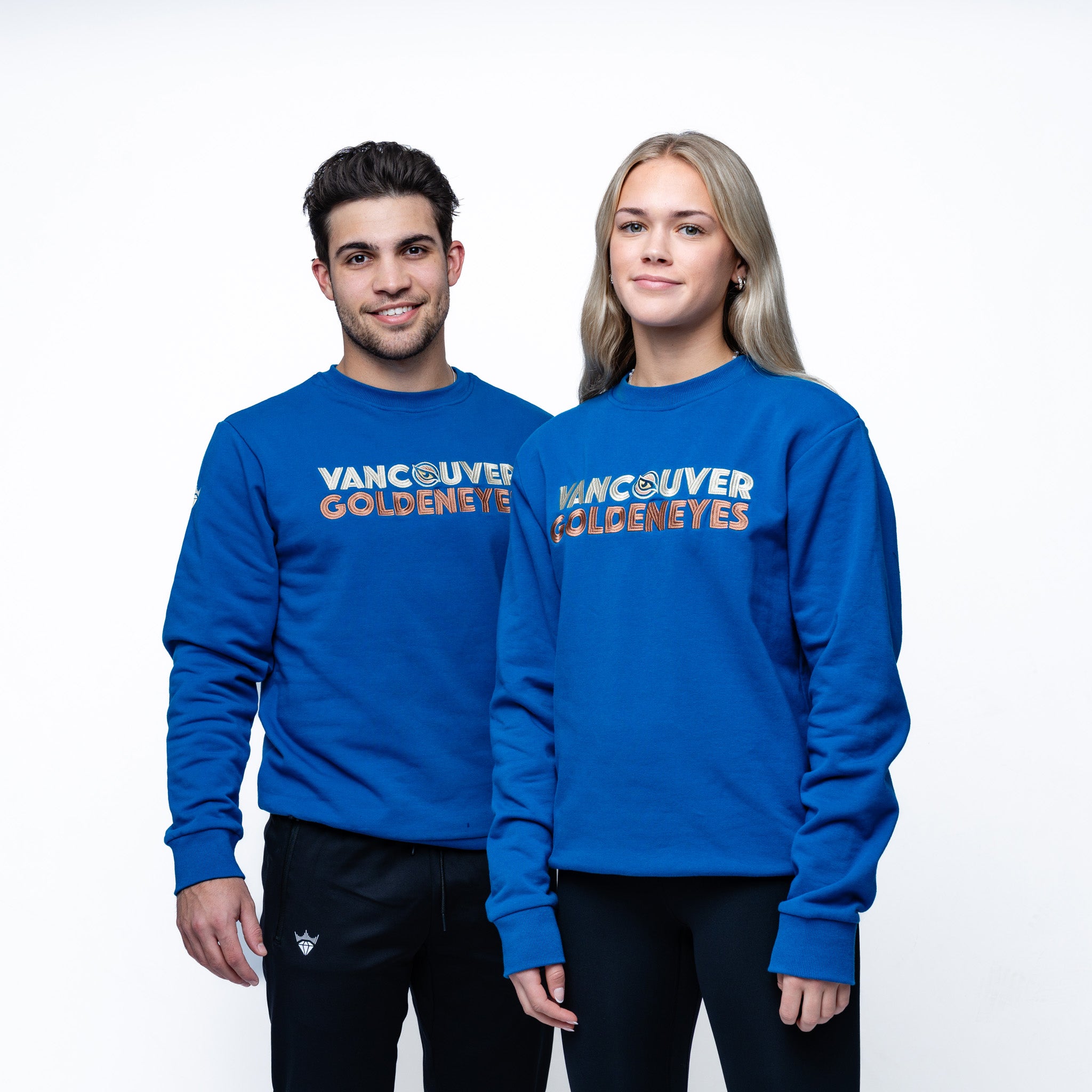 Adult Vancouver Goldeneyes Royalty Standard Cloud Crew - Crewneck in Blue