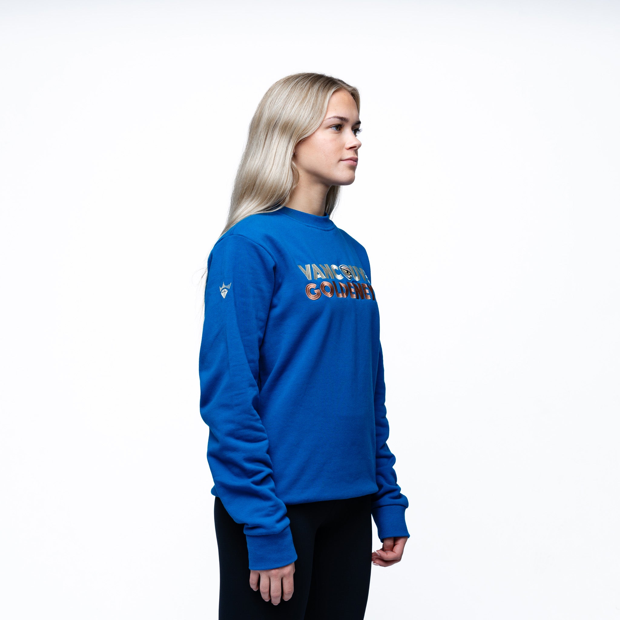 Adult Vancouver Goldeneyes Royalty Standard Cloud Crew - Crewneck in Blue