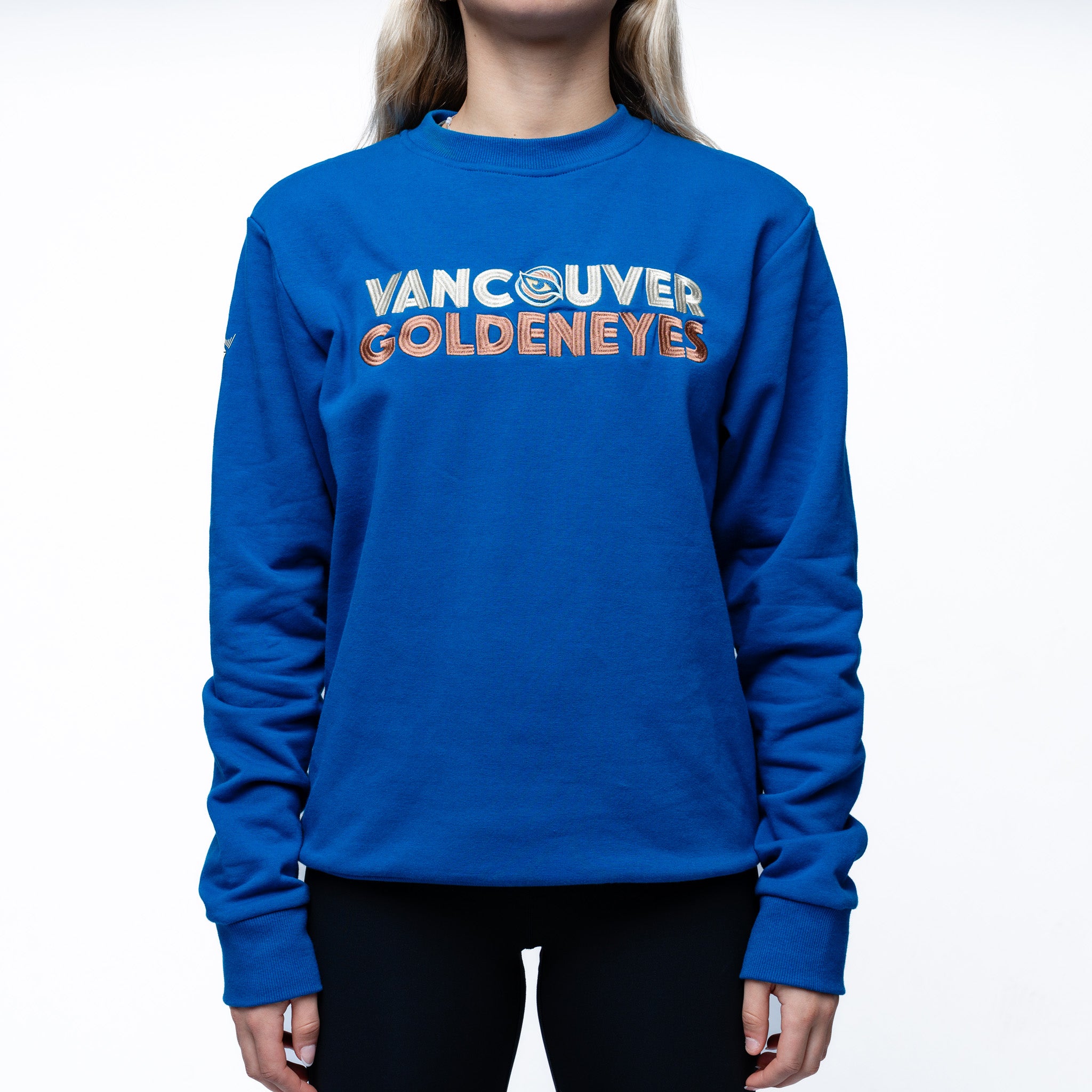 Adult Vancouver Goldeneyes Royalty Standard Cloud Crew - Crewneck in Blue