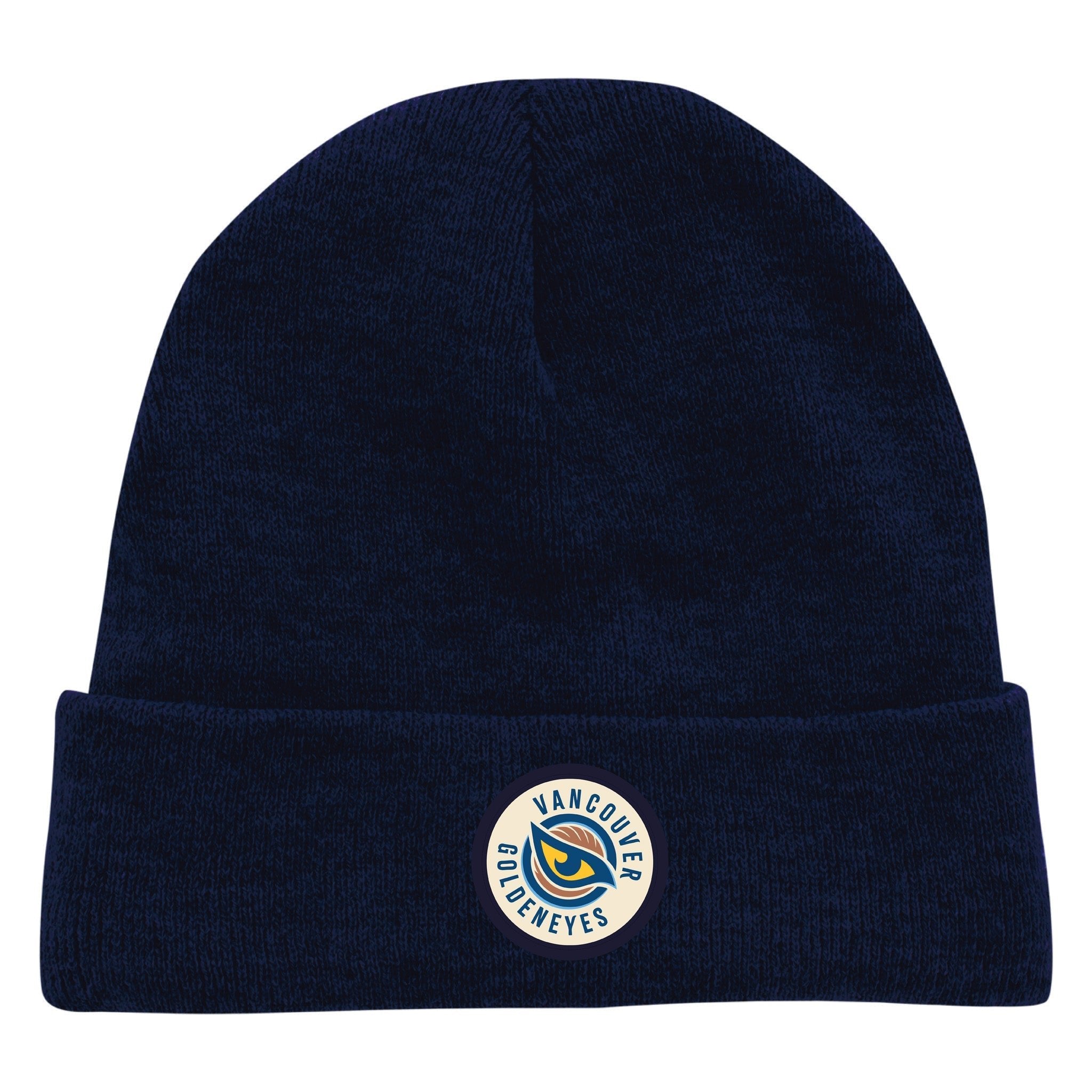 Adult Vancouver Goldeneyes Ahead Newfoundland Beanie - Hat in Navy