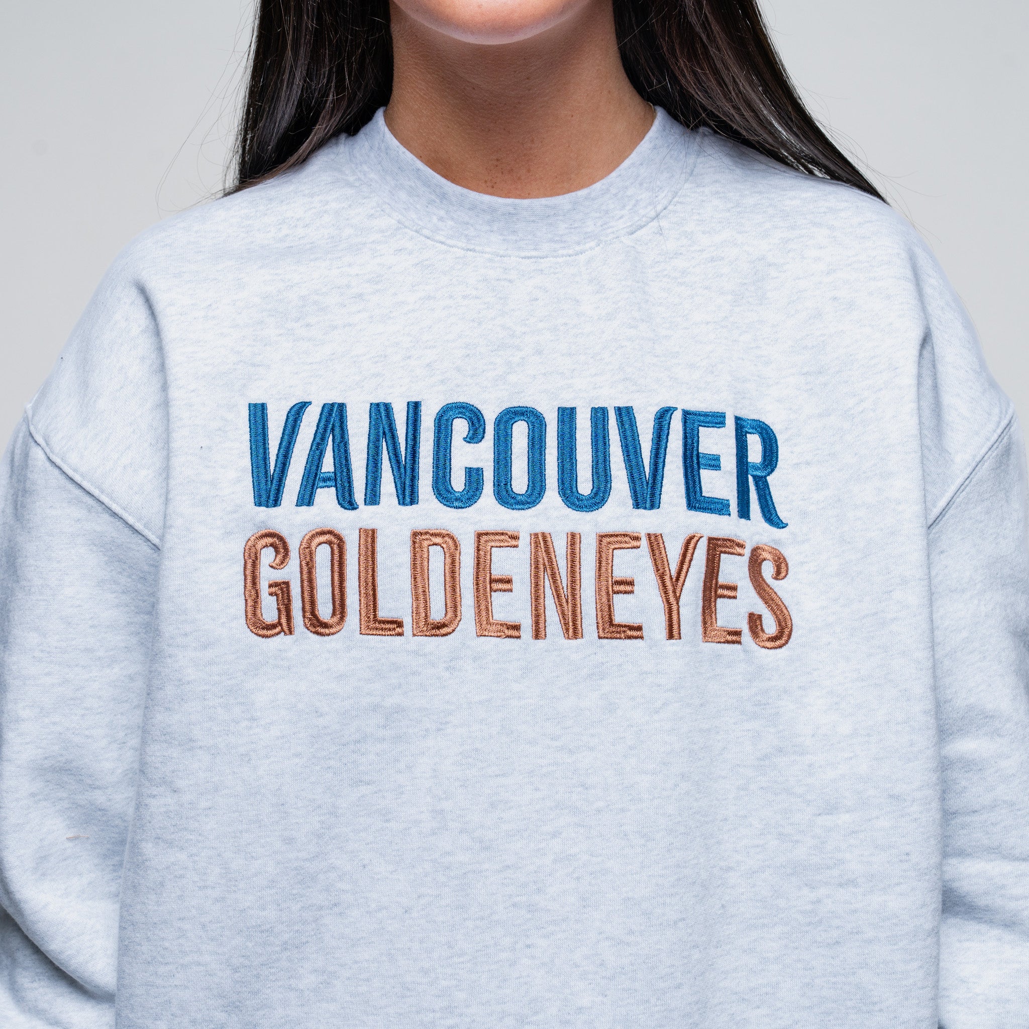 Adult Vancouver Goldeneyes Royalty Relaxed Crew - Crewneck in XS