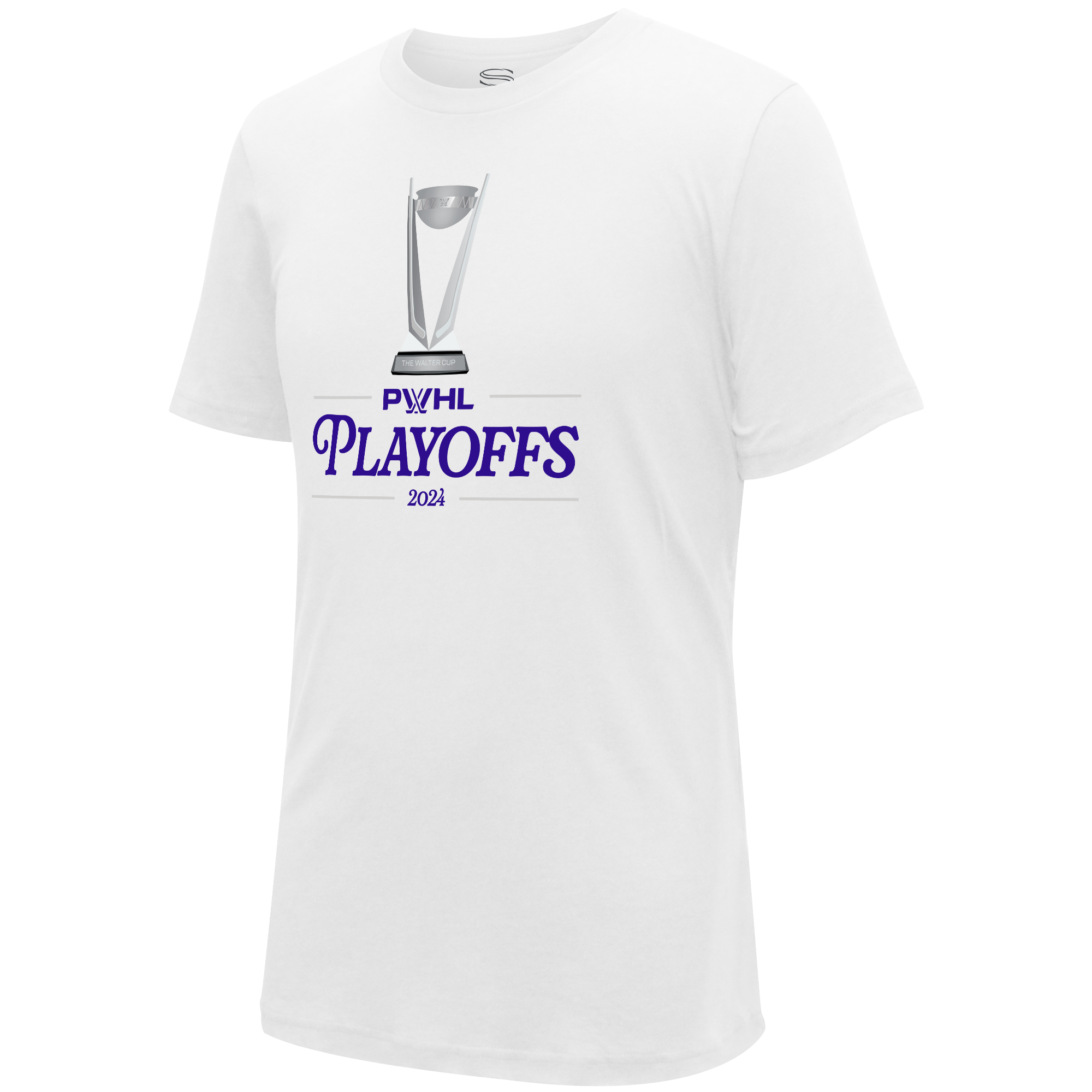 PWHL Playoffs Trophy T-Shirt - T-Shirt in White