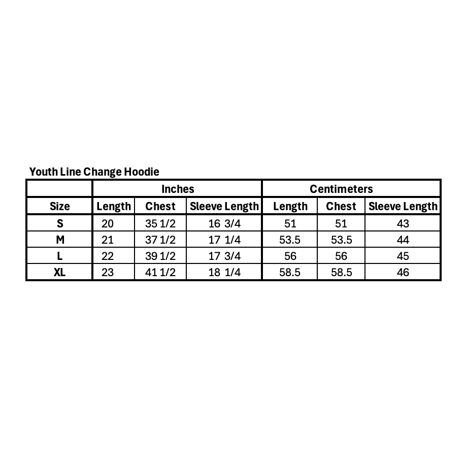 Seattle Youth Line Change Logo Hoodie - Hoodie in Black