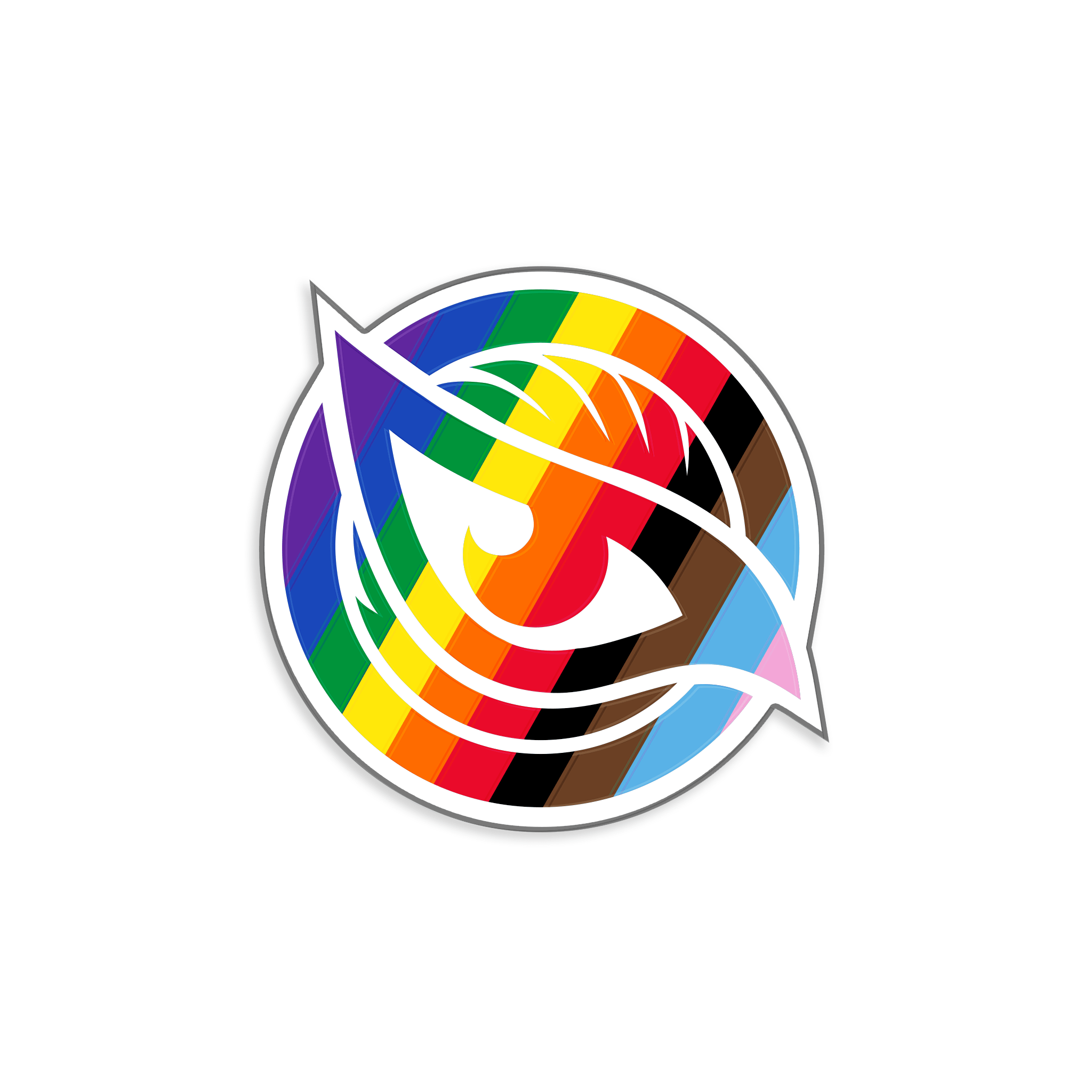 Vancouver Goldeneyes Pride Pin - Pin in