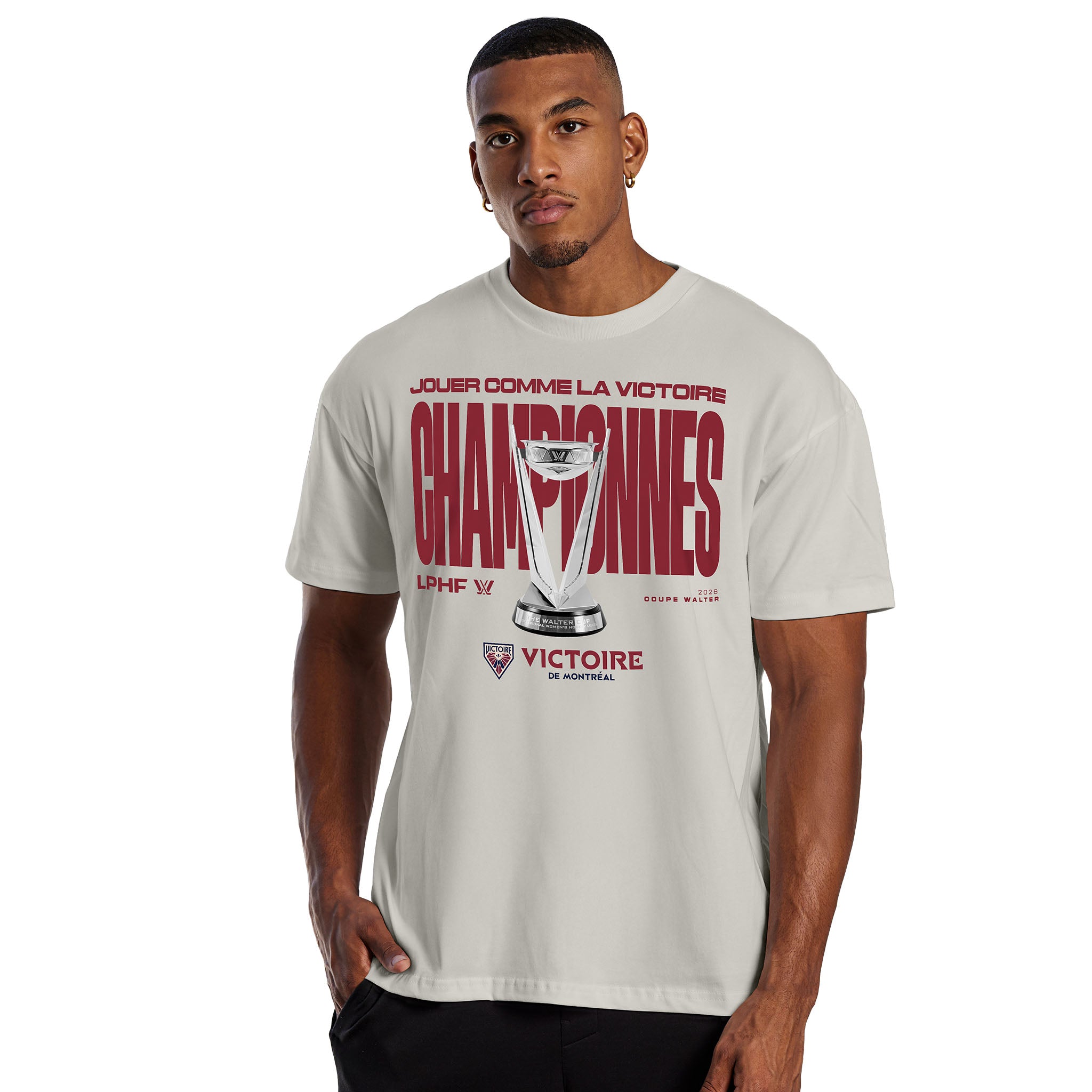 Adult Montreal Victoire Stadium Essentials Champions Big Cup 2026 Urban T-Shirt - T-Shirt in S
