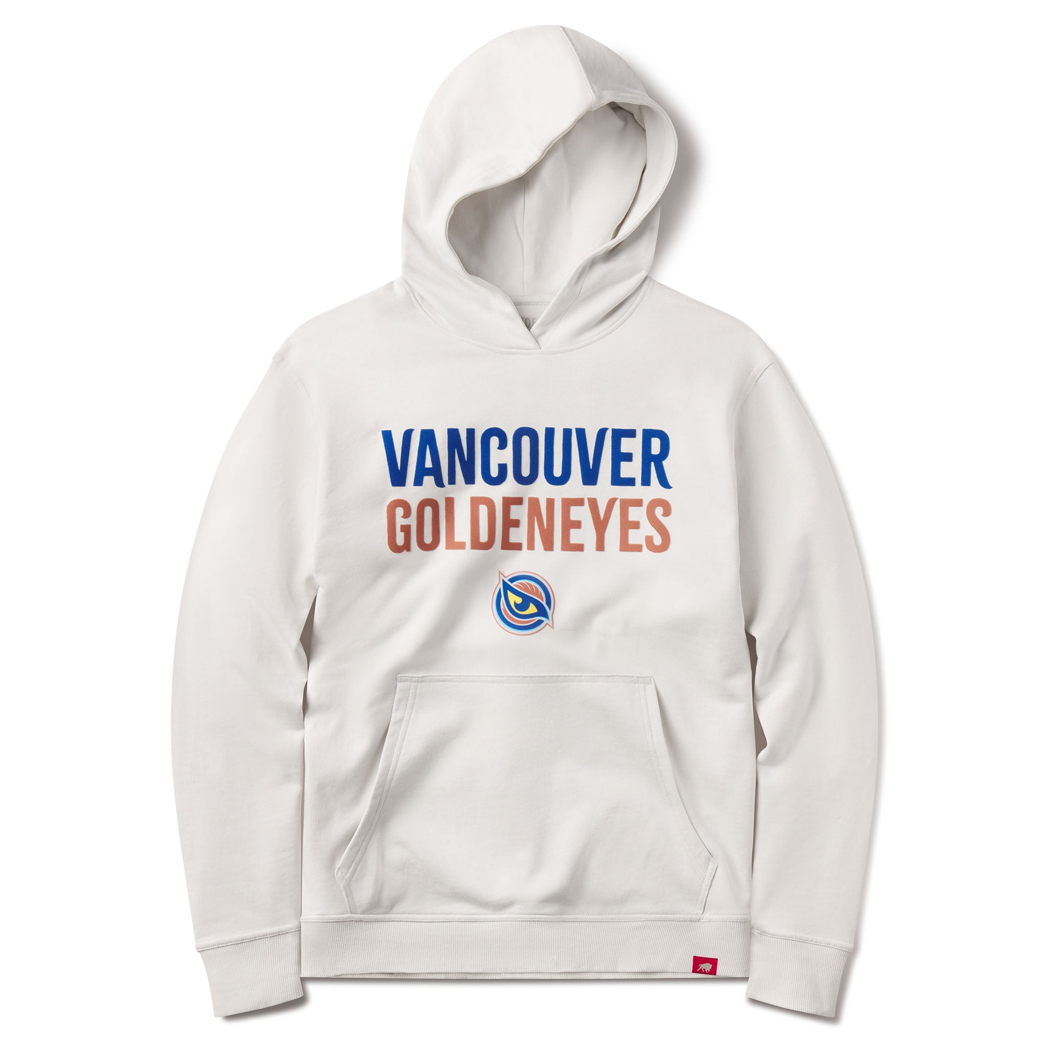 Adult Vancouver Goldeneyes Sportiqe Velvet Logo Drake Hoodie - Hoodie in Navy