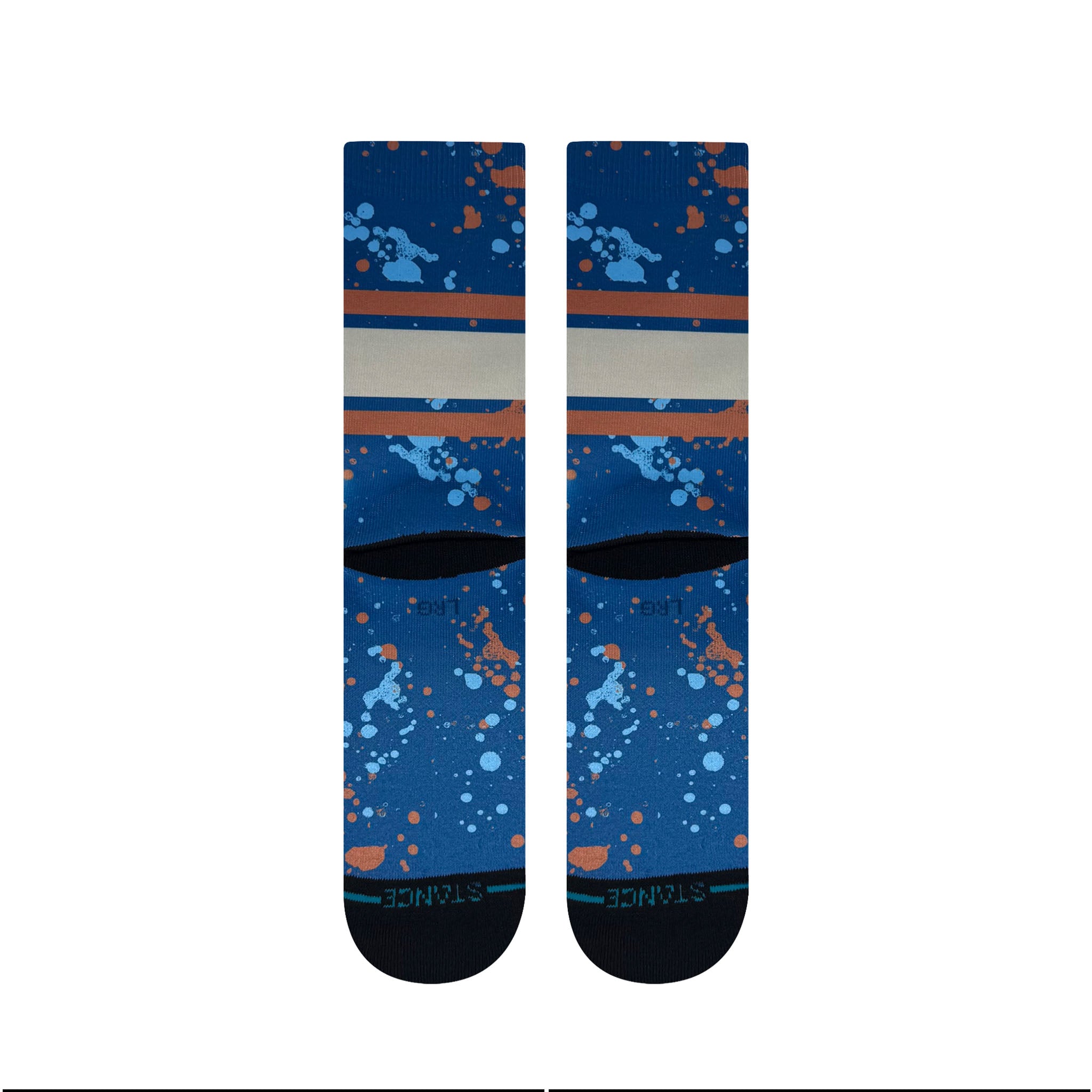 Adult Vancouver Goldeneyes Splatter Socks - Socks in M