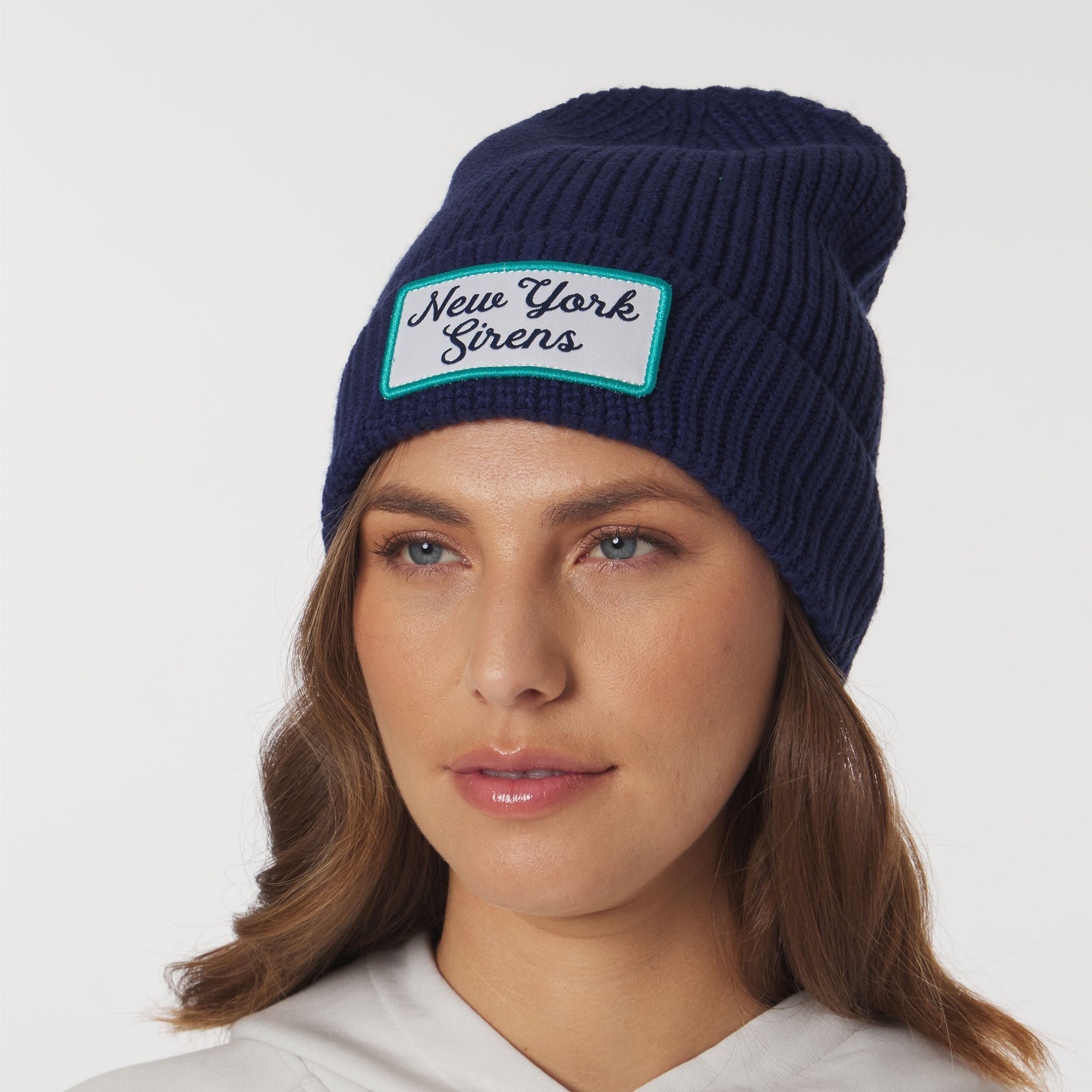 Adult New York Sirens Sportiqe Cache Beanie - Hat in navy