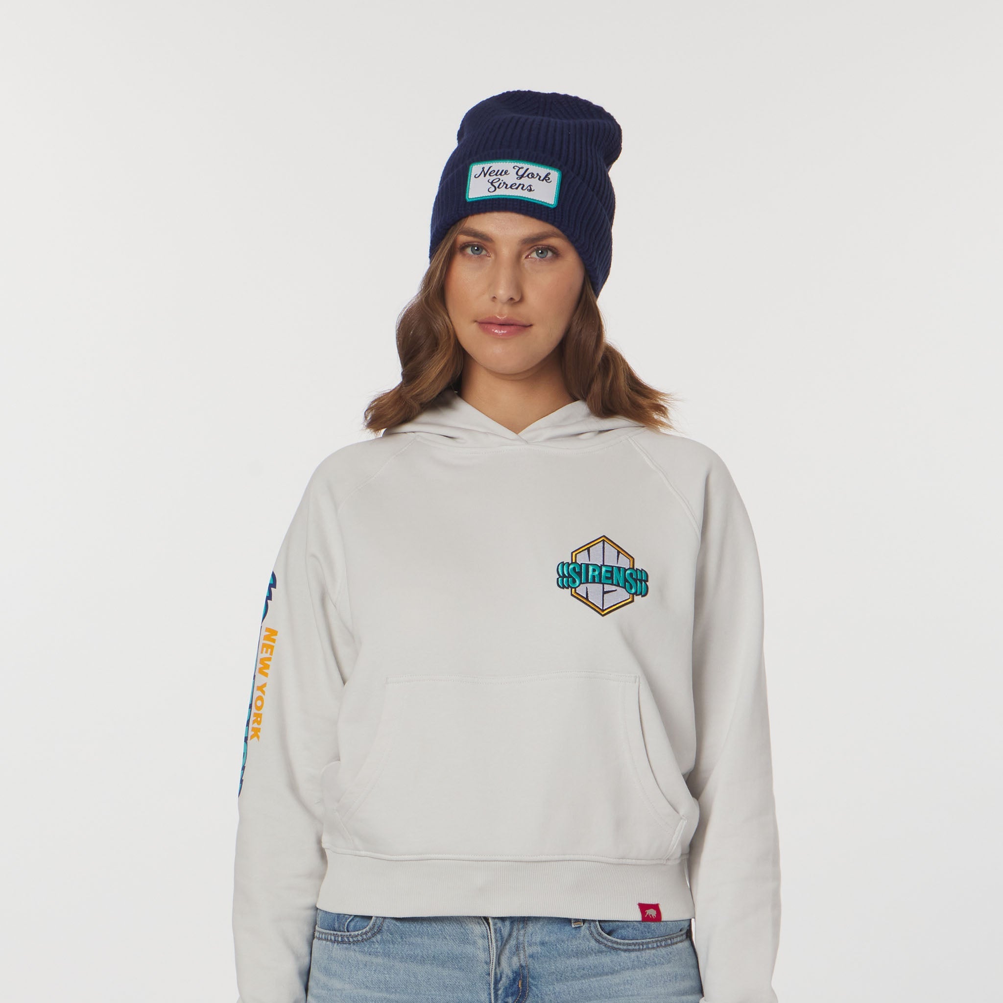 Adult New York Sirens Sportiqe Cache Beanie - Hat in navy