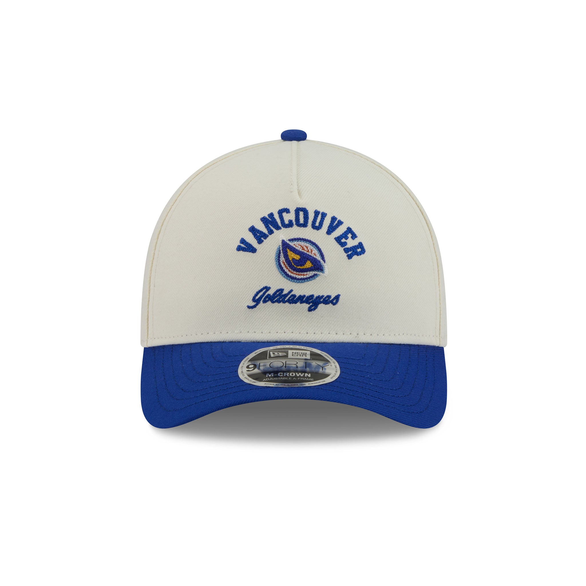 Adult Vancouver Goldeneyes New Era 9FOURTY A Frame Logo Hat - Hat in