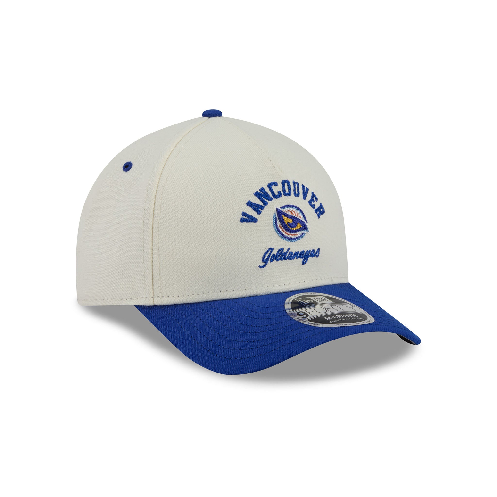 Adult Vancouver Goldeneyes New Era 9FOURTY A Frame Logo Hat - Hat in