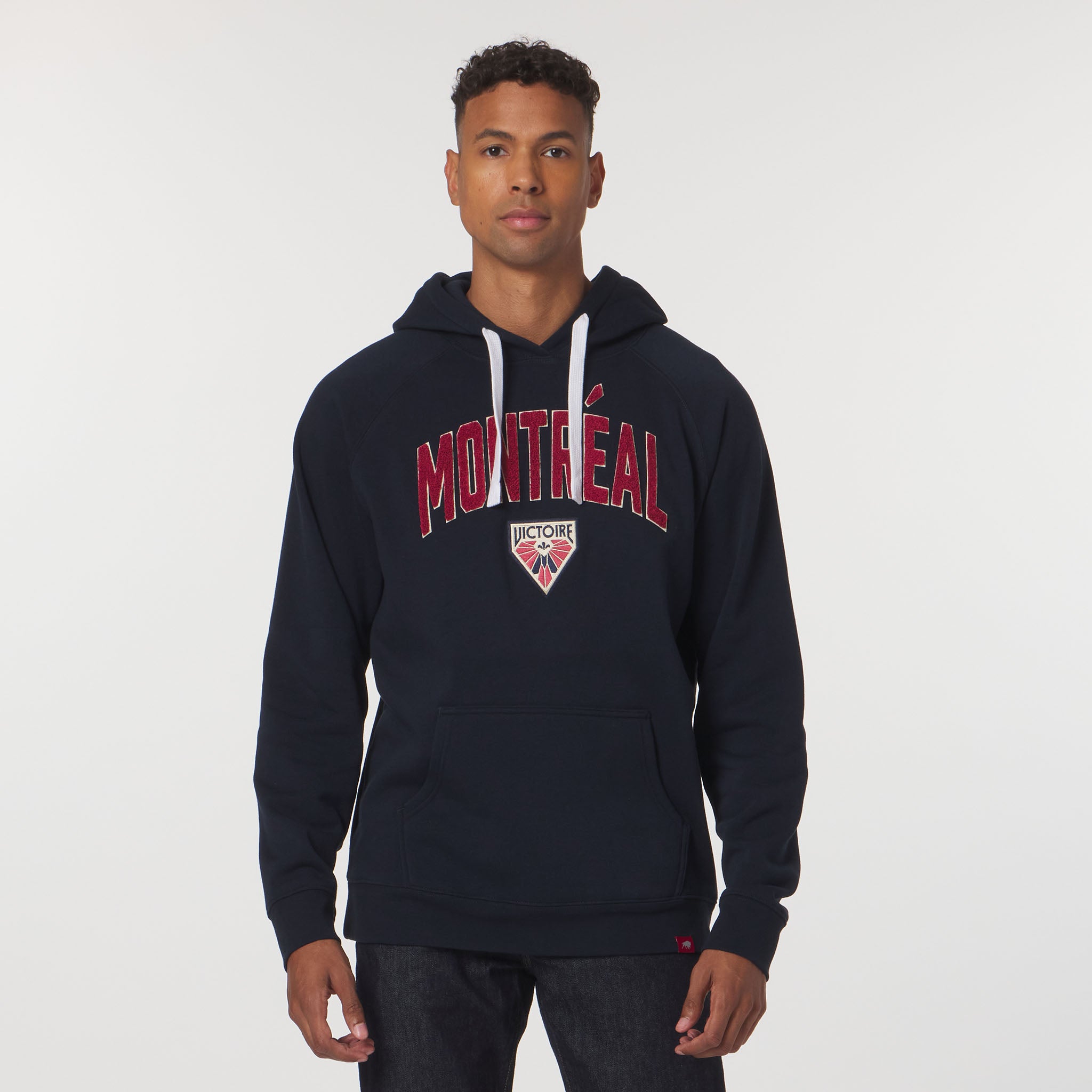 Adult Montreal Victoire Sportiqe Chenille Olsen Hoodie - Hoodie in Navy