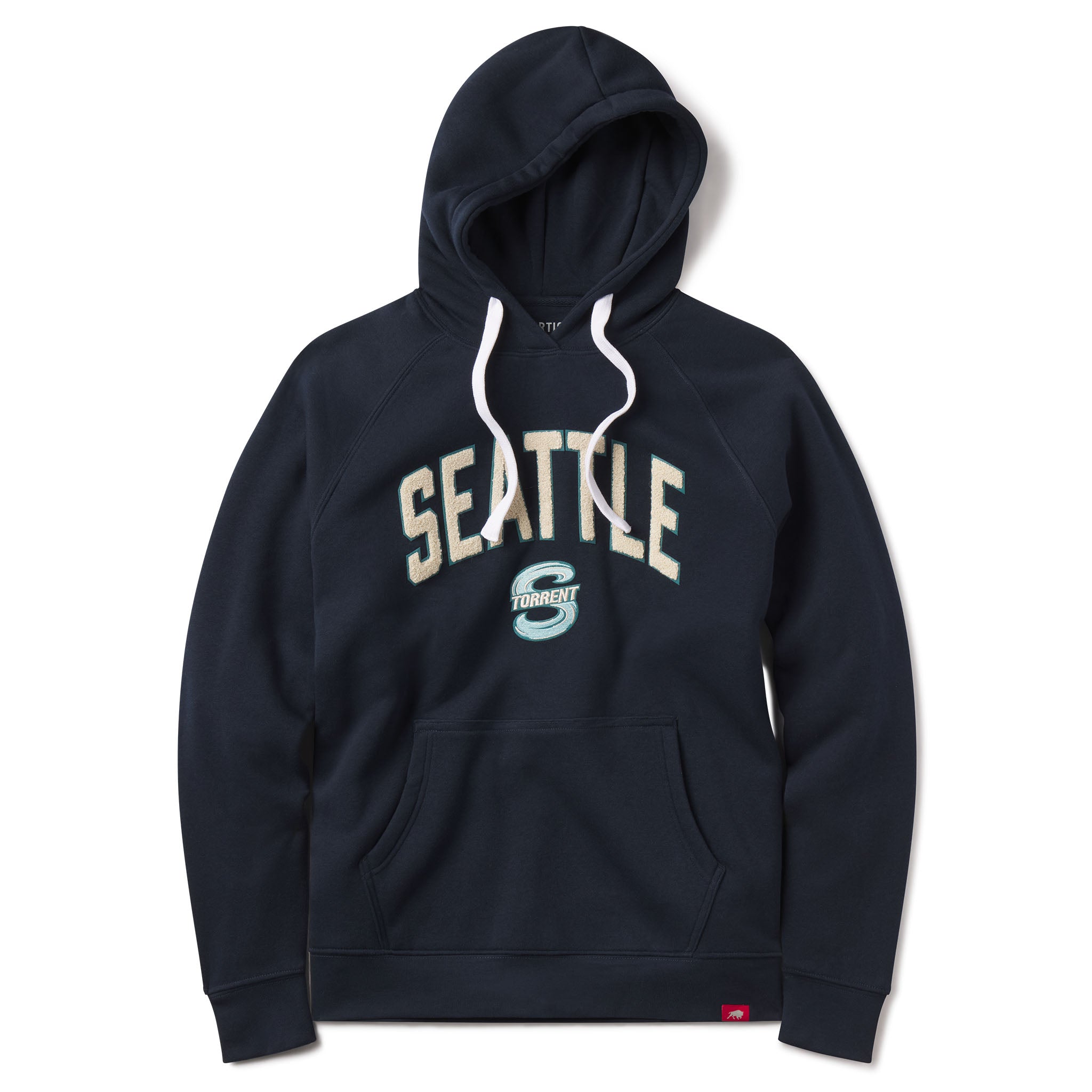 Adult Seattle Torrent Sportiqe Chenille Olsen Hoodie - Hoodie in Navy
