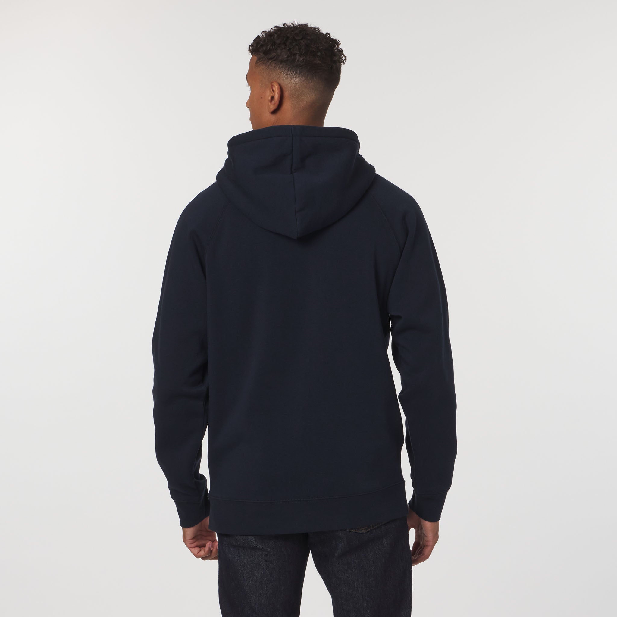 Adult Boston Fleet Sportiqe Chenille Olsen Hoodie - Hoodie in Navy