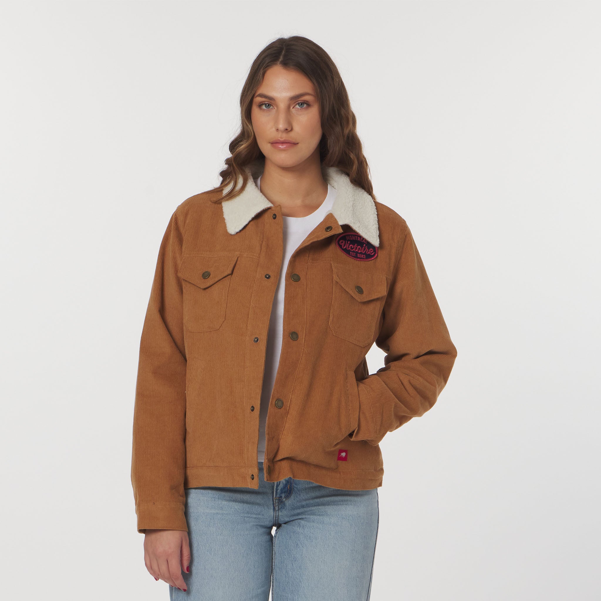 Women's Montreal Victoire Sportiqe Kinsey Jacket - Jacket in Brown