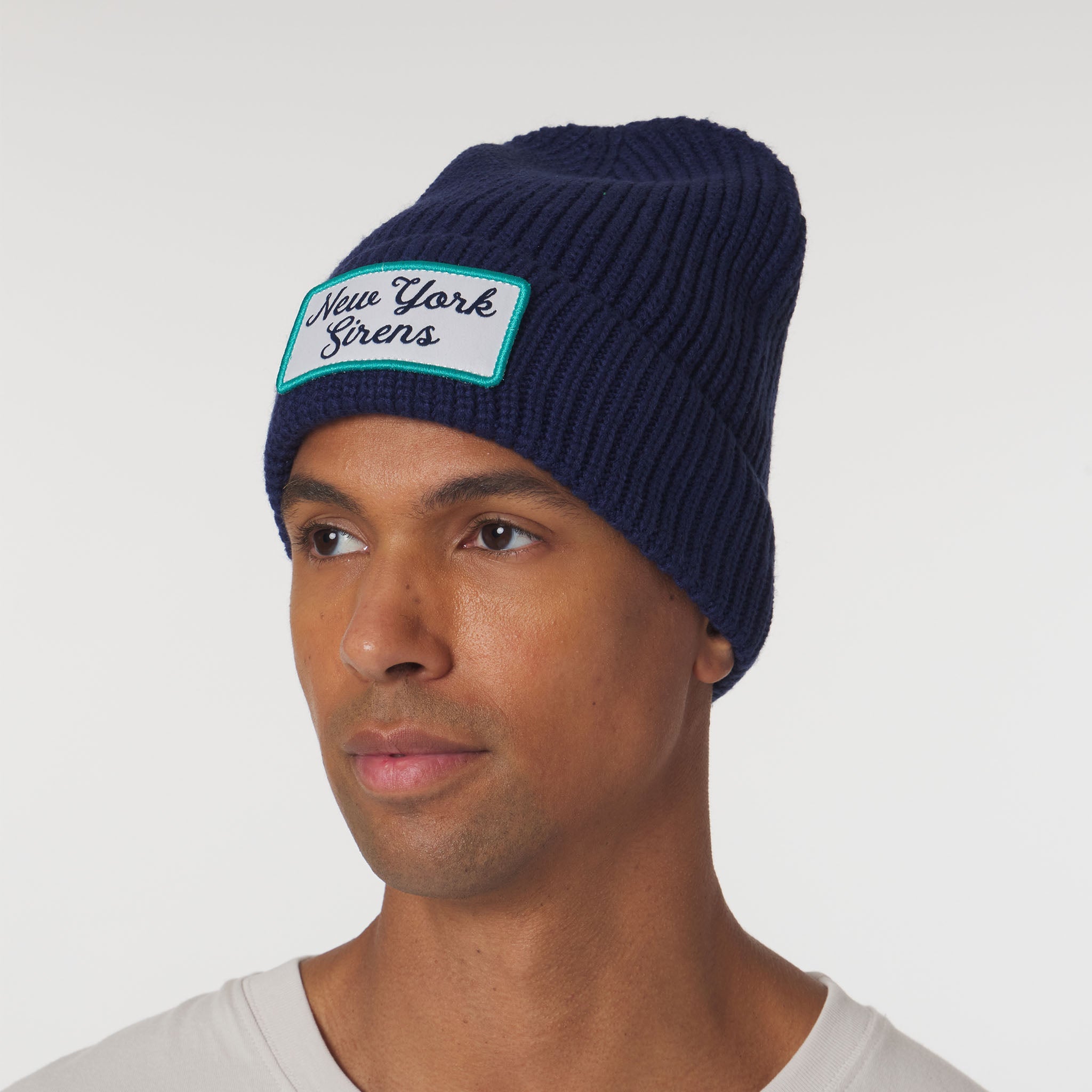 Adult New York Sirens Sportiqe Cache Beanie - Hat in navy