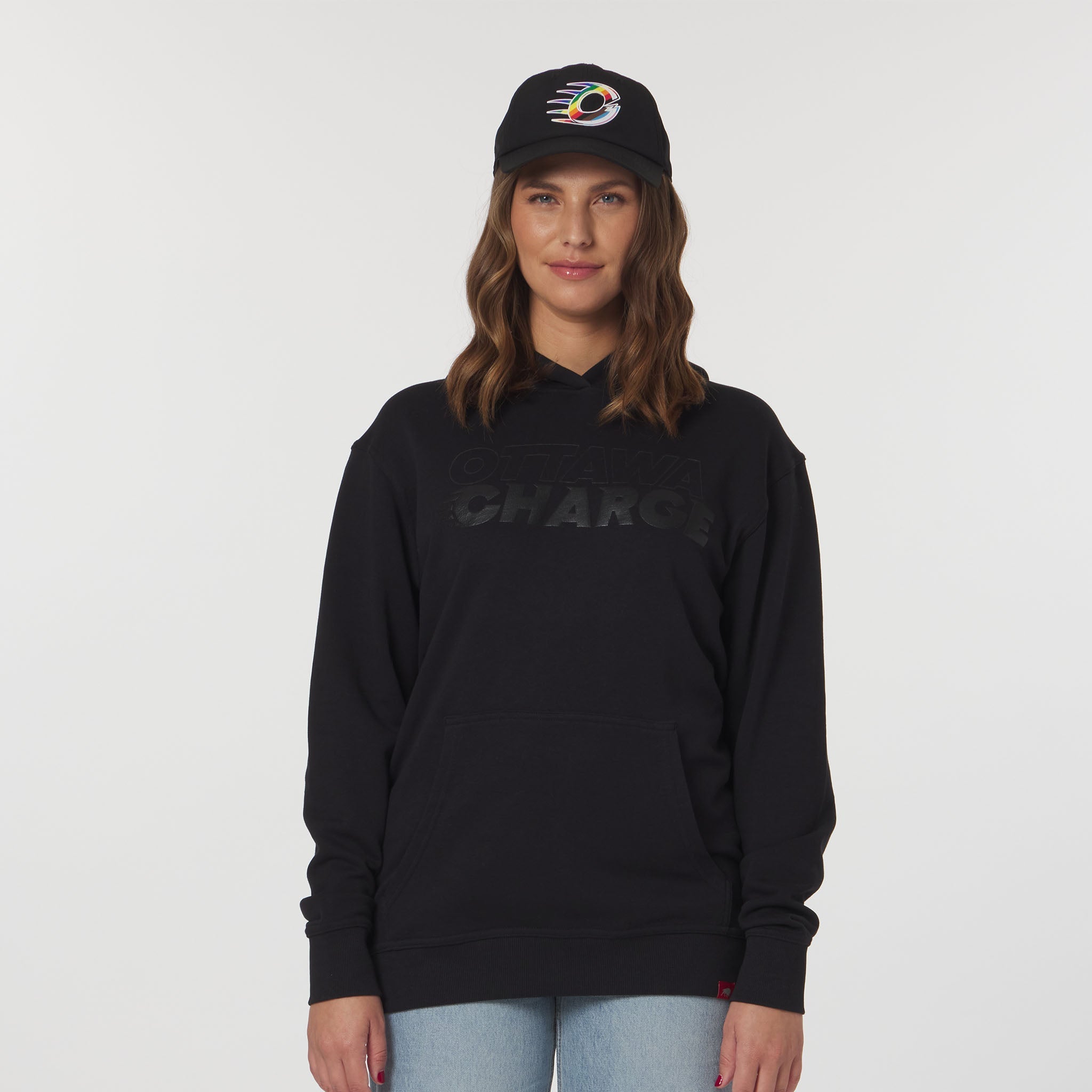 Adult Ottawa Charge Sportiqe Trail Pride Hat - Hat in Black
