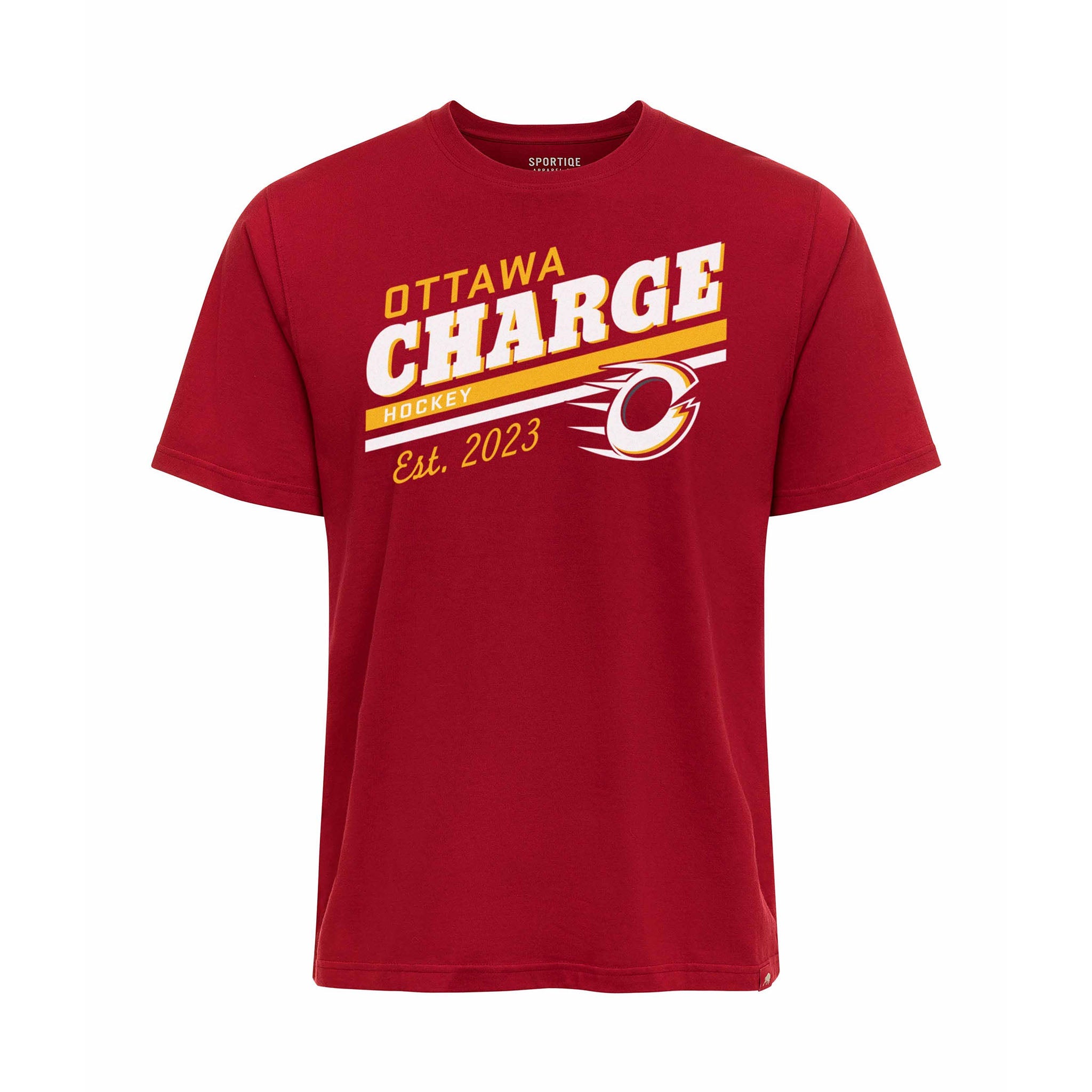 Adult Ottawa Charge Sportiqe Graphic Duke T-Shirt - T-Shirt in Red