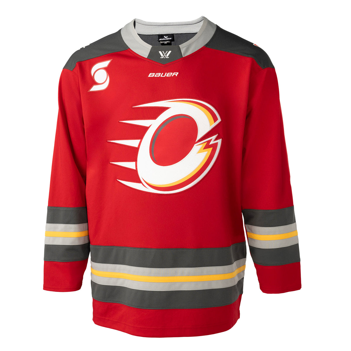 Ottawa Charge Youth Bauer Replica Home Jersey - Jersey in Red