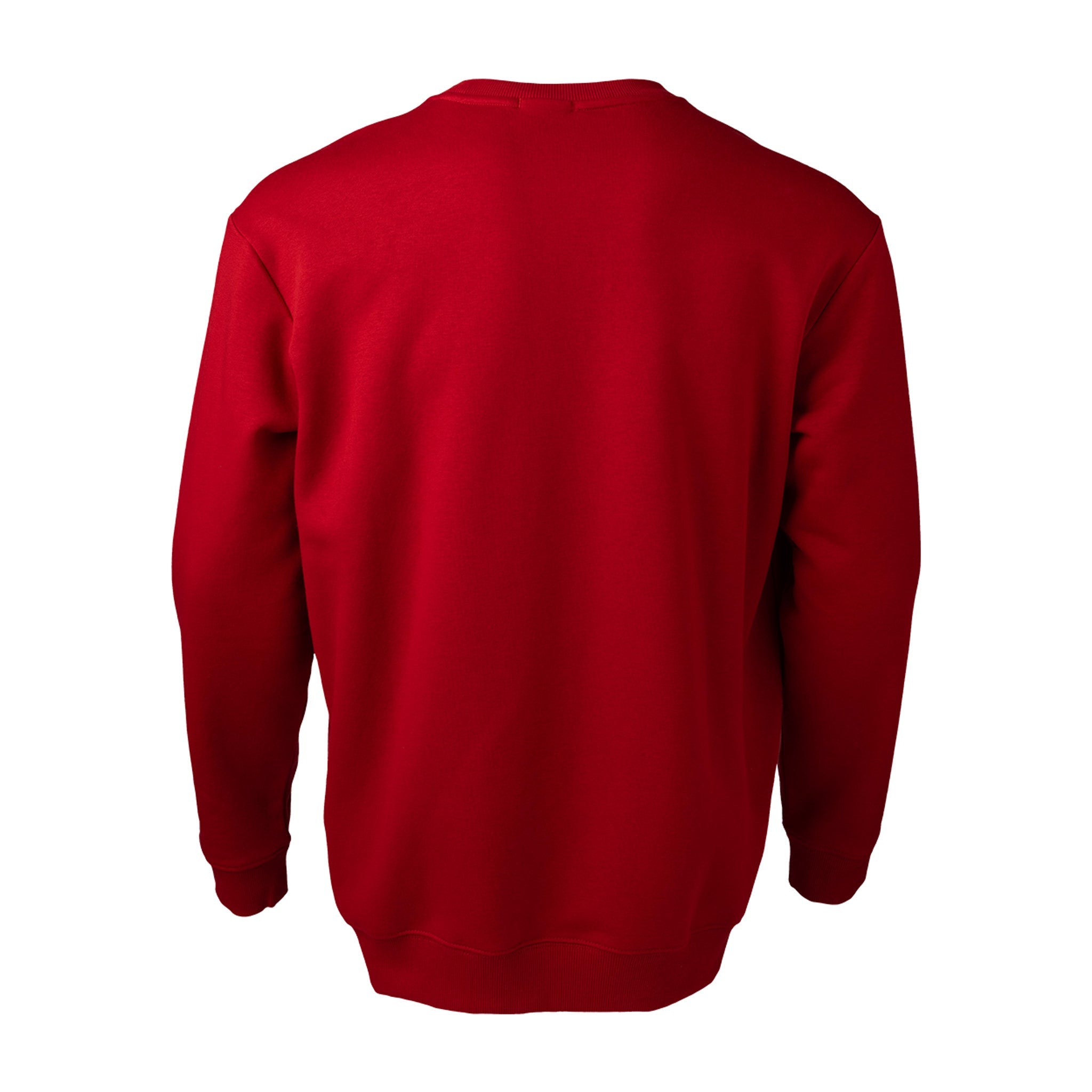 Adult Ottawa Charge Bauer Fleece Crew - Crewneck in Red