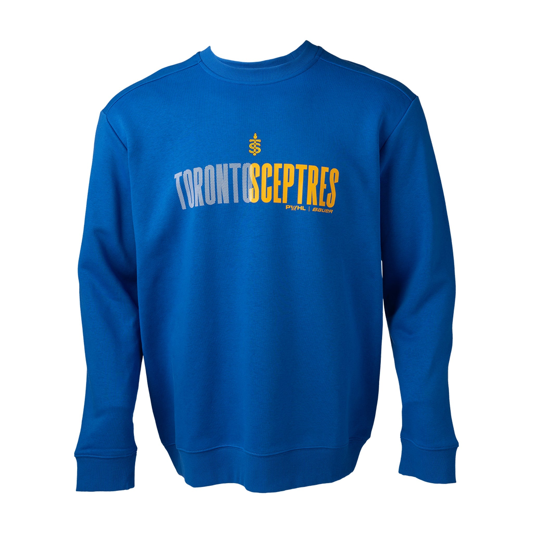 Adult Toronto Sceptres Bauer Fleece Crew - Crewneck in Blue