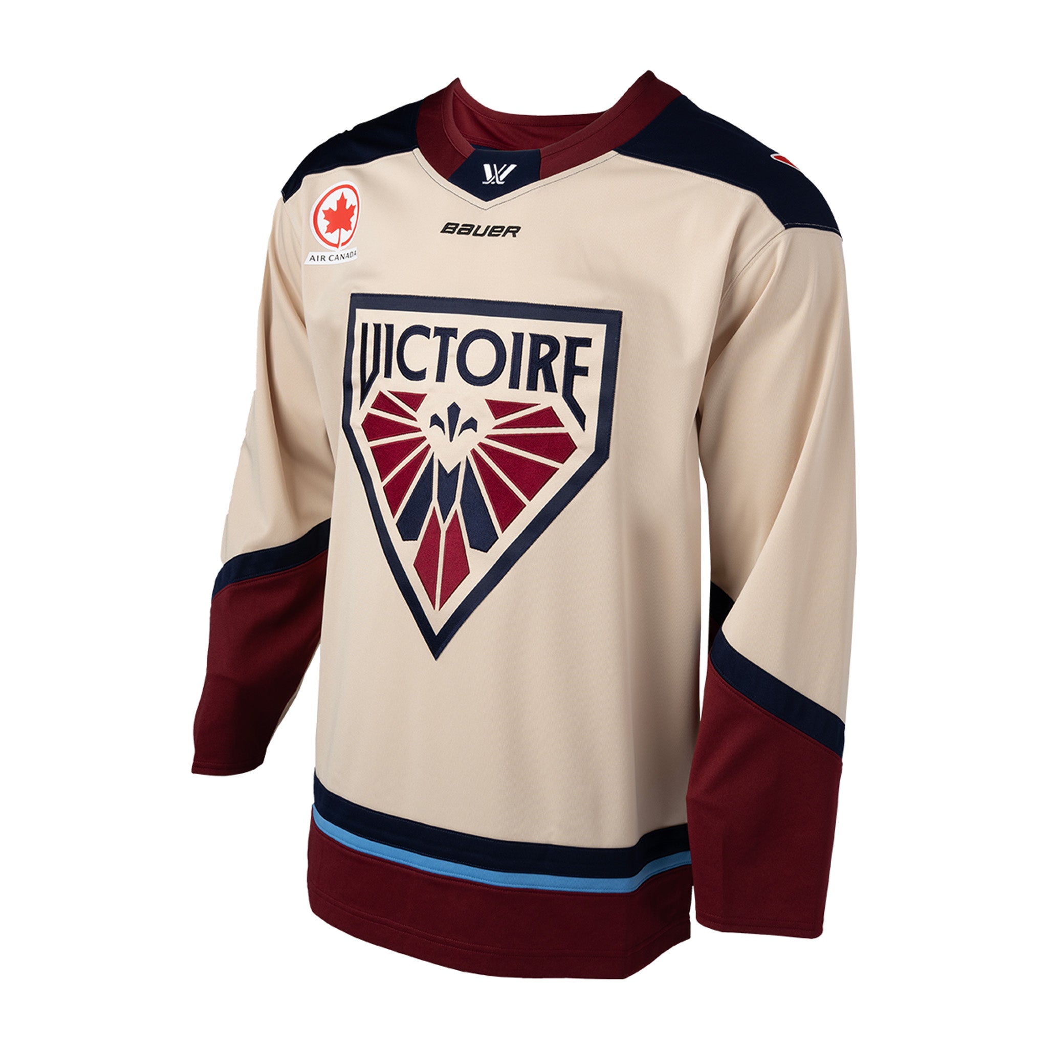 Adult Montreal Victoire Bauer Replica Away Jersey - Jersey in Cream