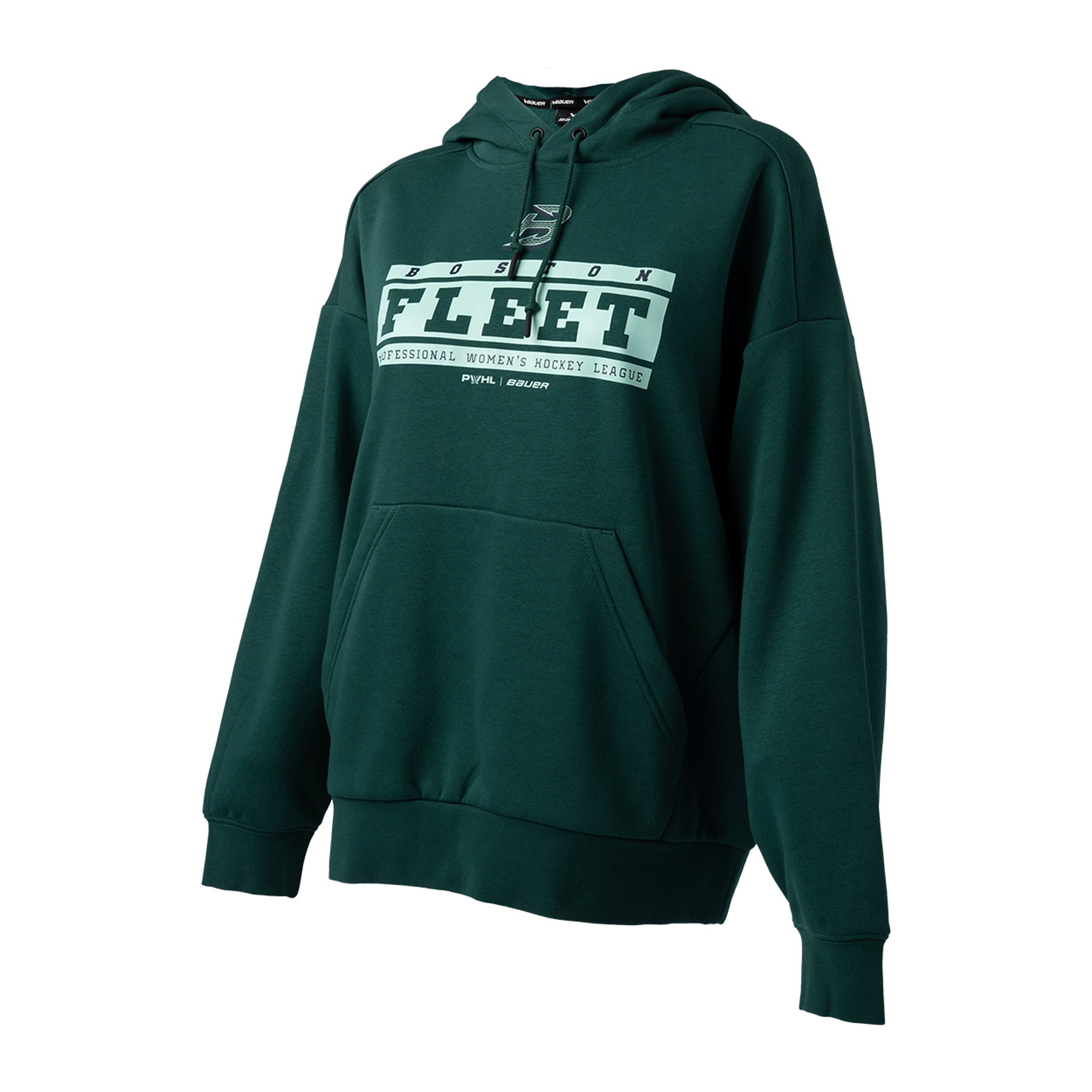 Women's Boston Fleet Bauer Pullover Hoodie - Hoodie in Green