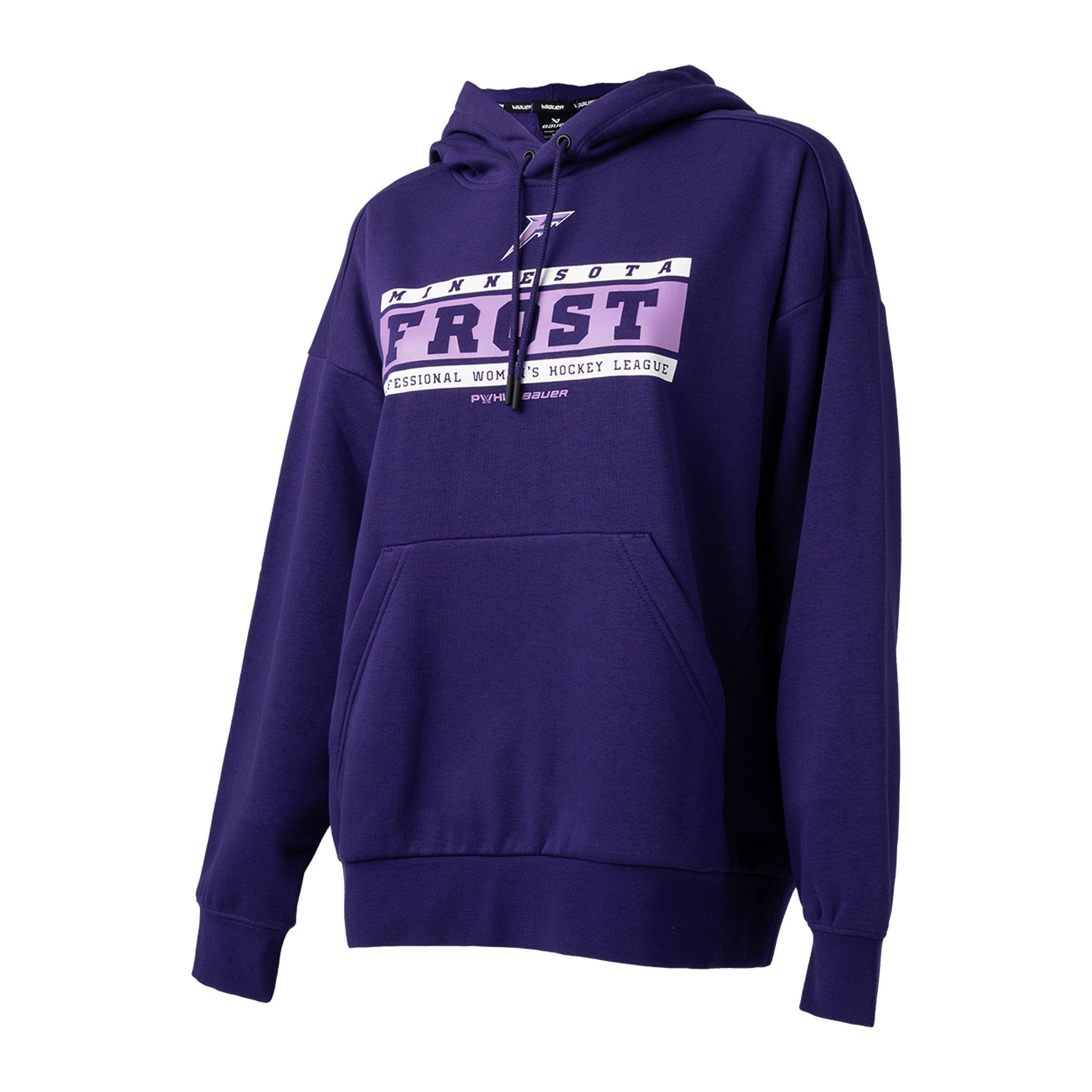 Women's Minnesota Frost Bauer Pullover Hoodie - Hoodie in Purple