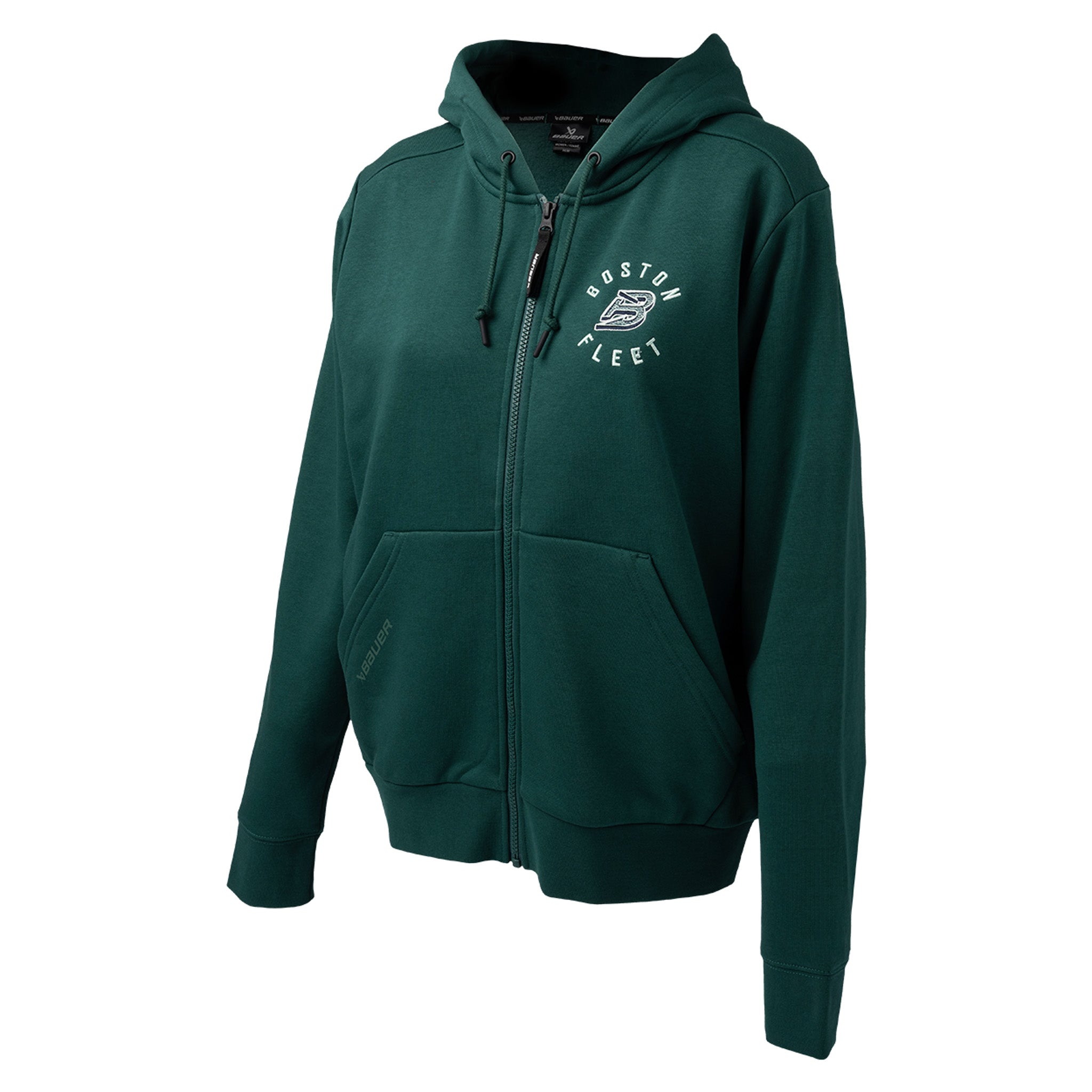 Women's Boston Fleet Bauer FZ Ultimate II Hoodie - Hoodie in Green