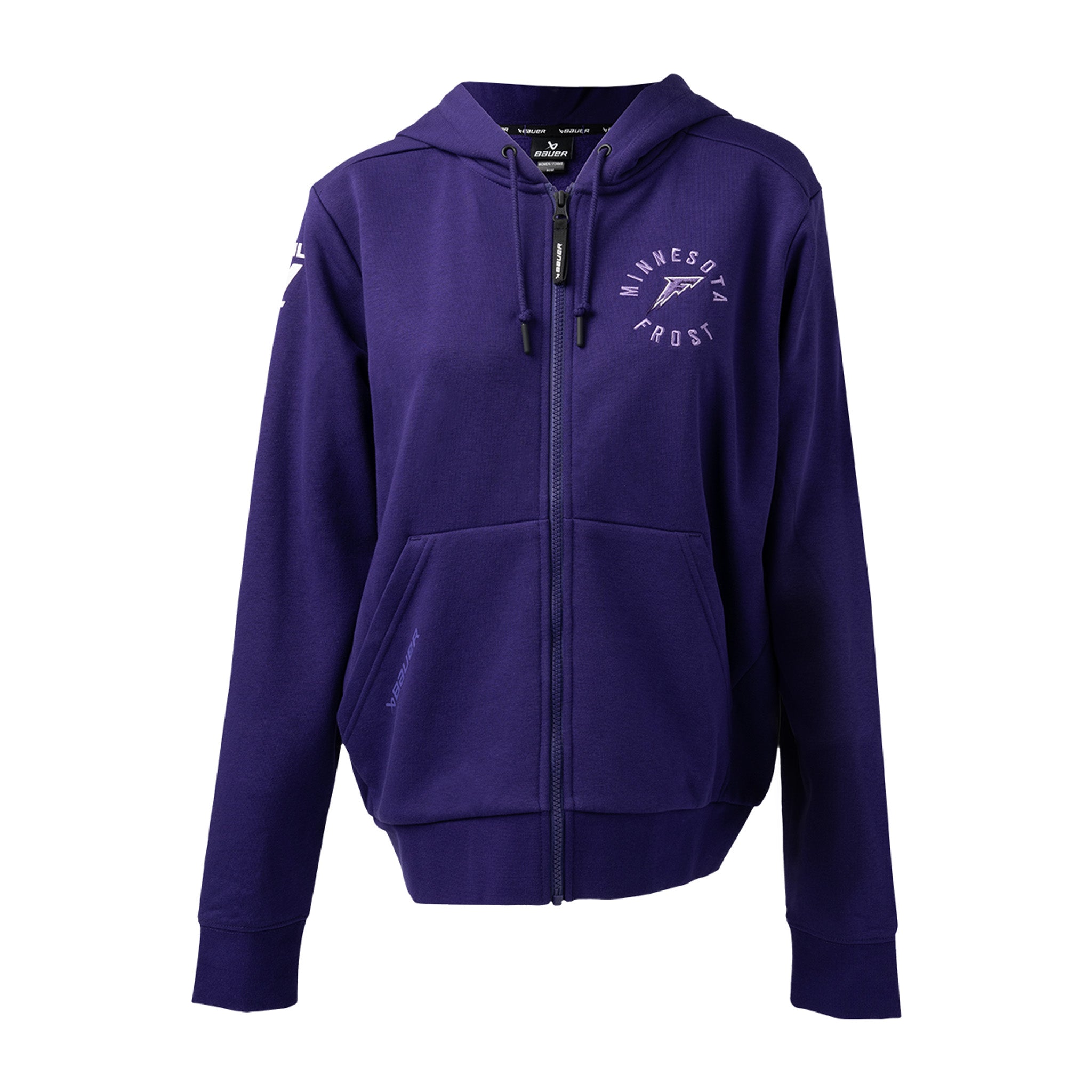 Women's Minnesota Frost Bauer FZ Ultimate II Hoodie - Hoodie in Purple