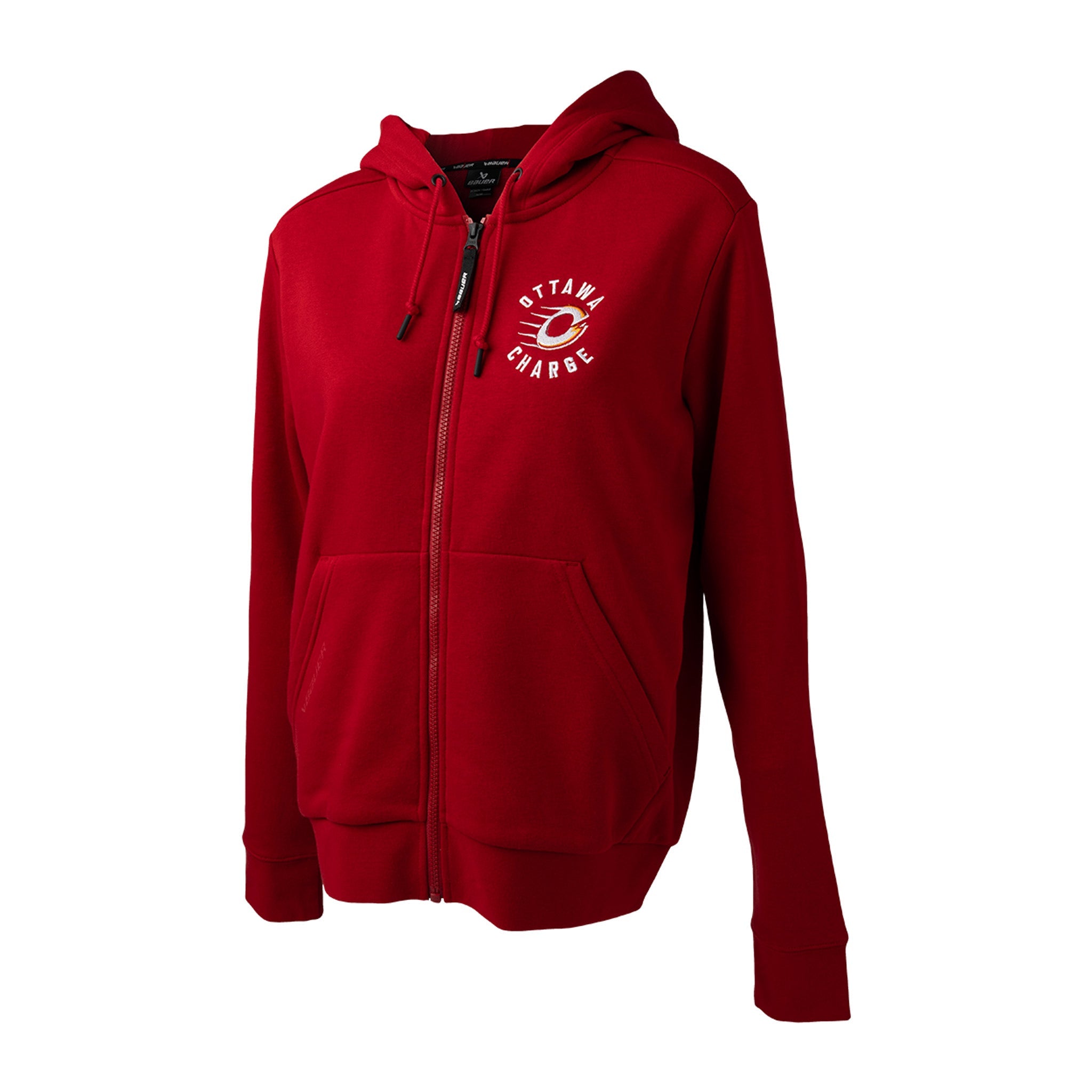 Women's Ottawa Charge Bauer FZ Ultimate II Hoodie - Hoodie in Red