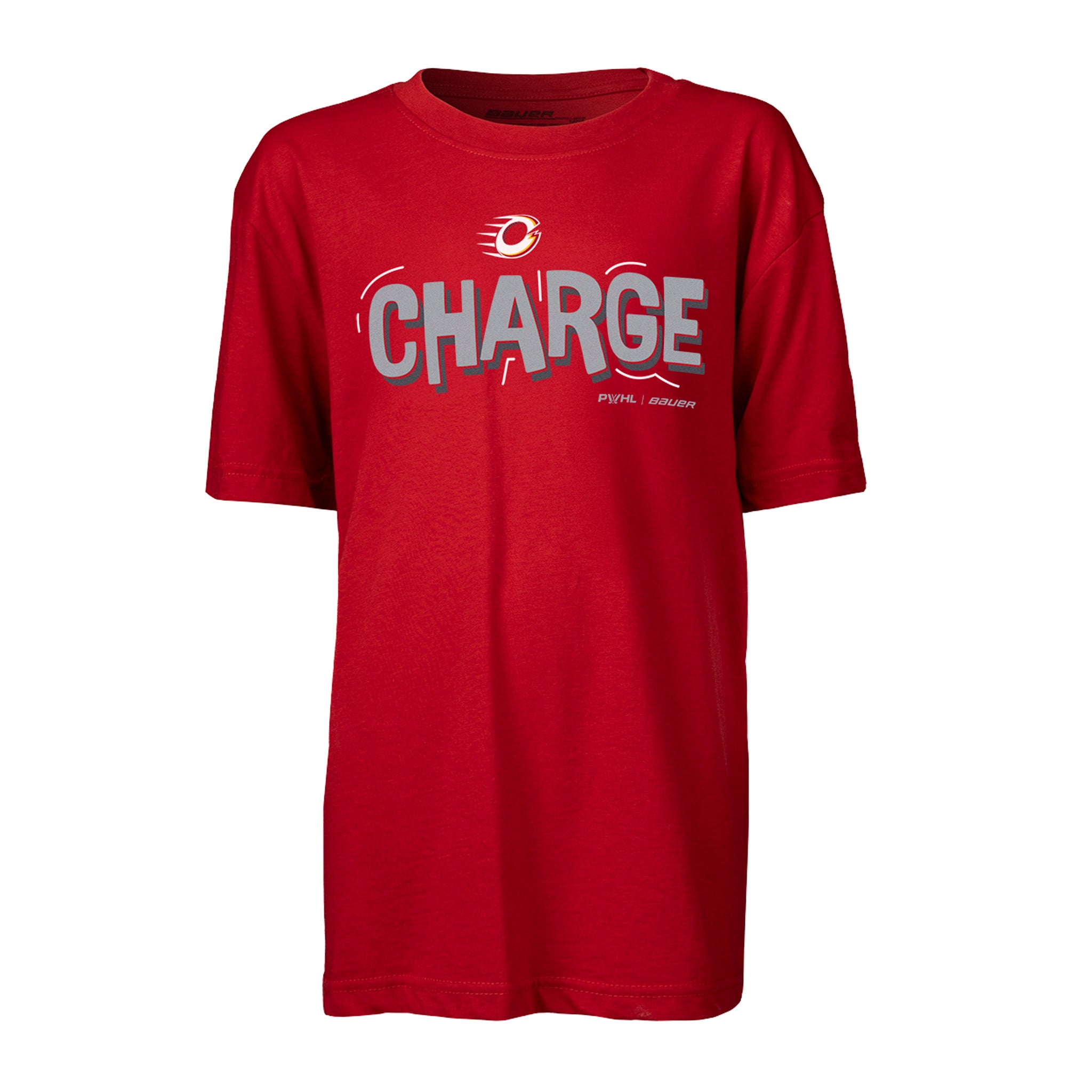 Youth Ottawa Charge Bauer Graphic T-Shirt - T-shirt in Red